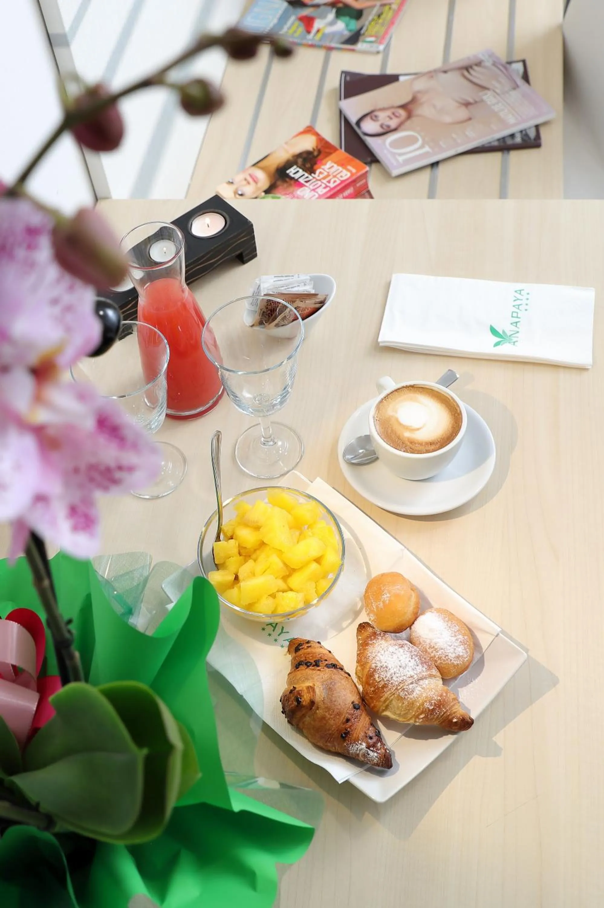 Breakfast in Hotel Anapaya