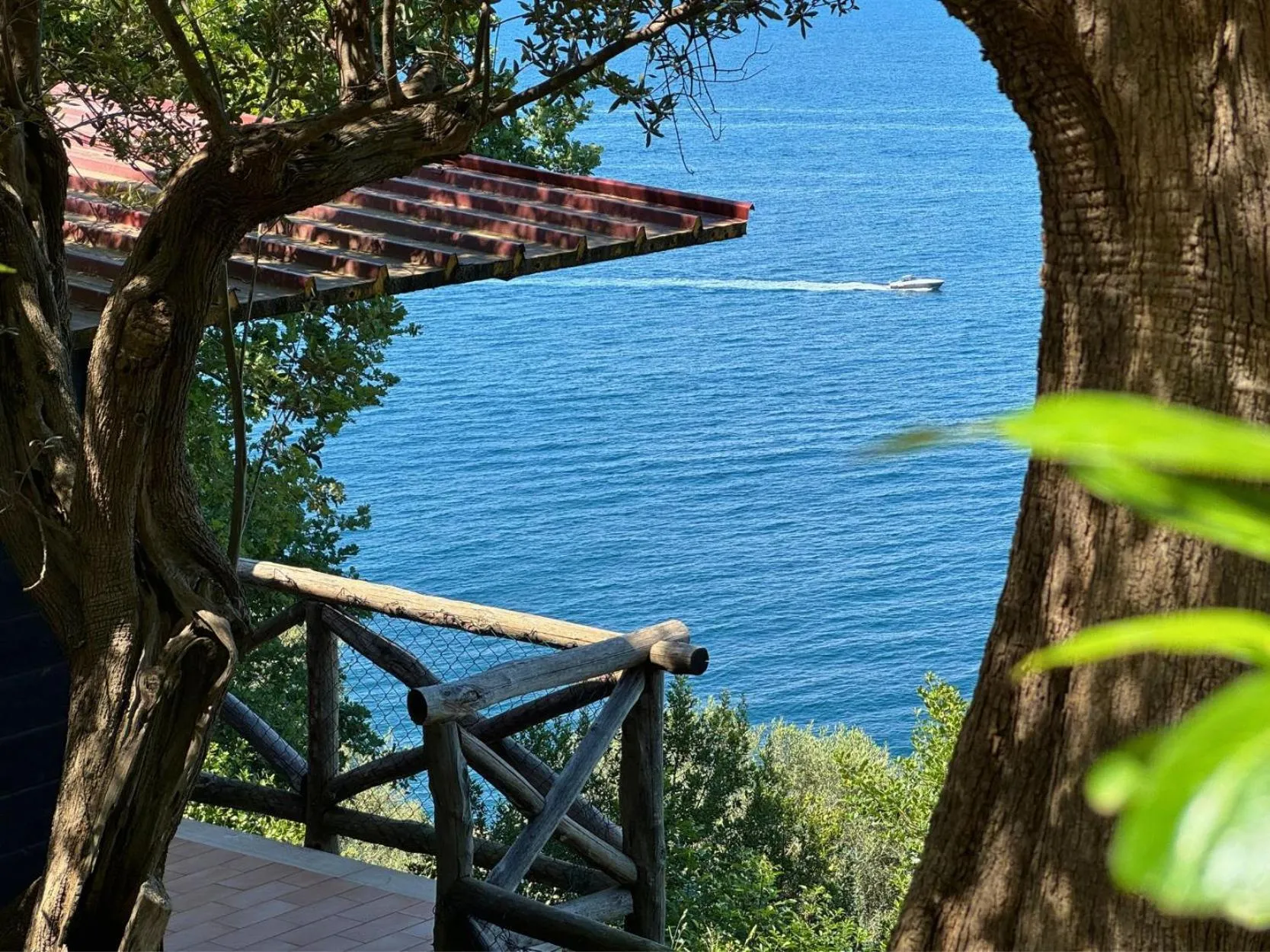 Sea view in Village Camping Santa Fortunata - Campogaio