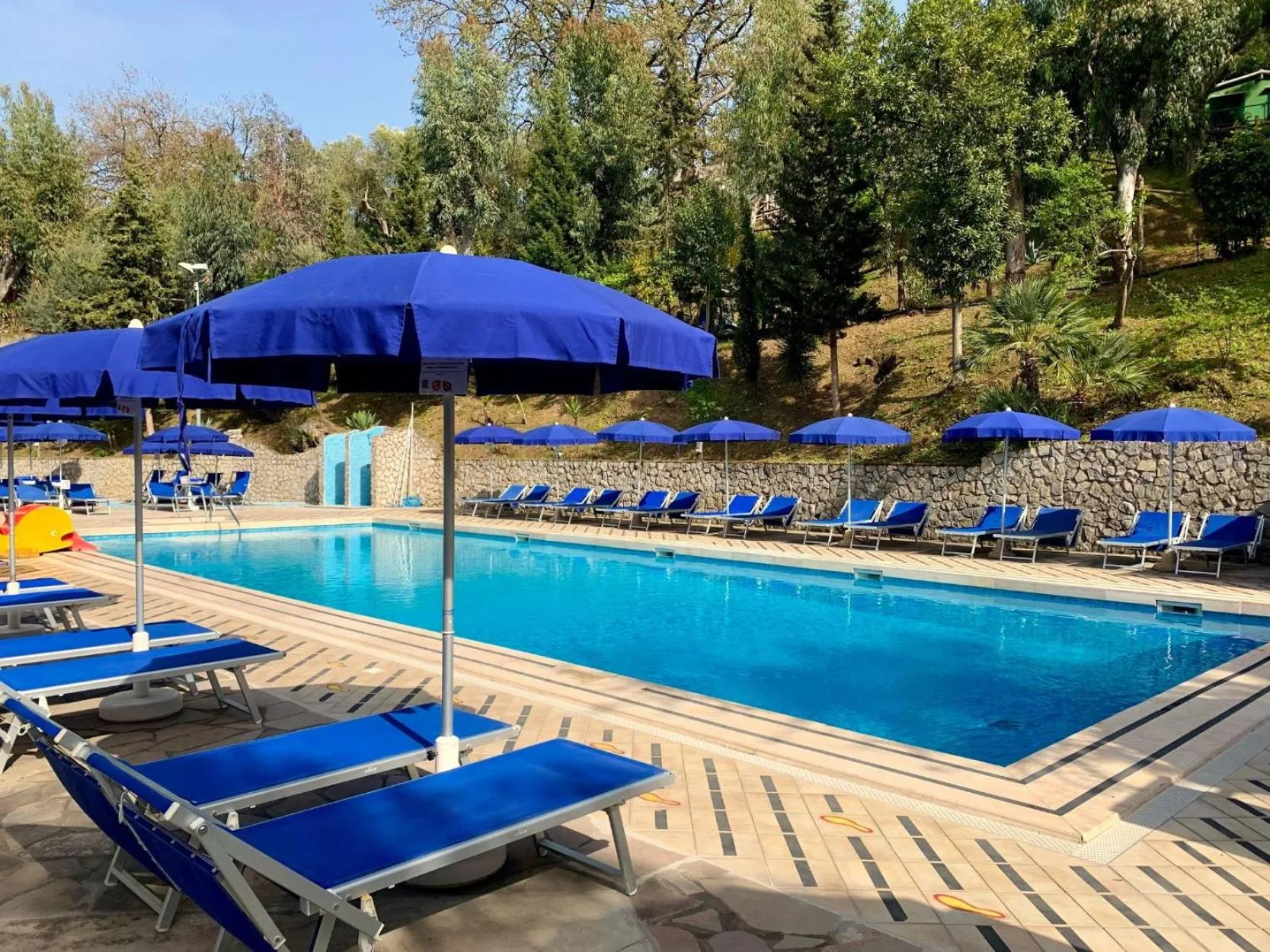 Pool view in Village Camping Santa Fortunata - Campogaio