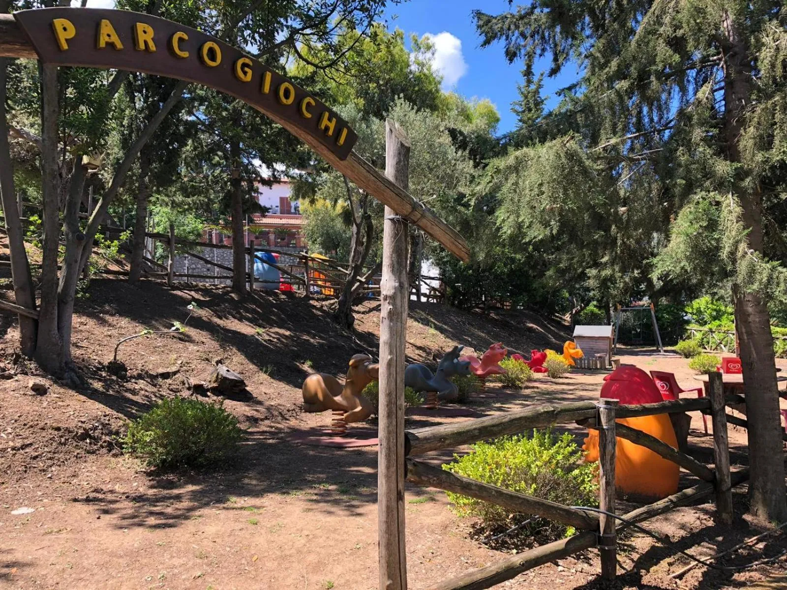Children play ground in Village Camping Santa Fortunata - Campogaio
