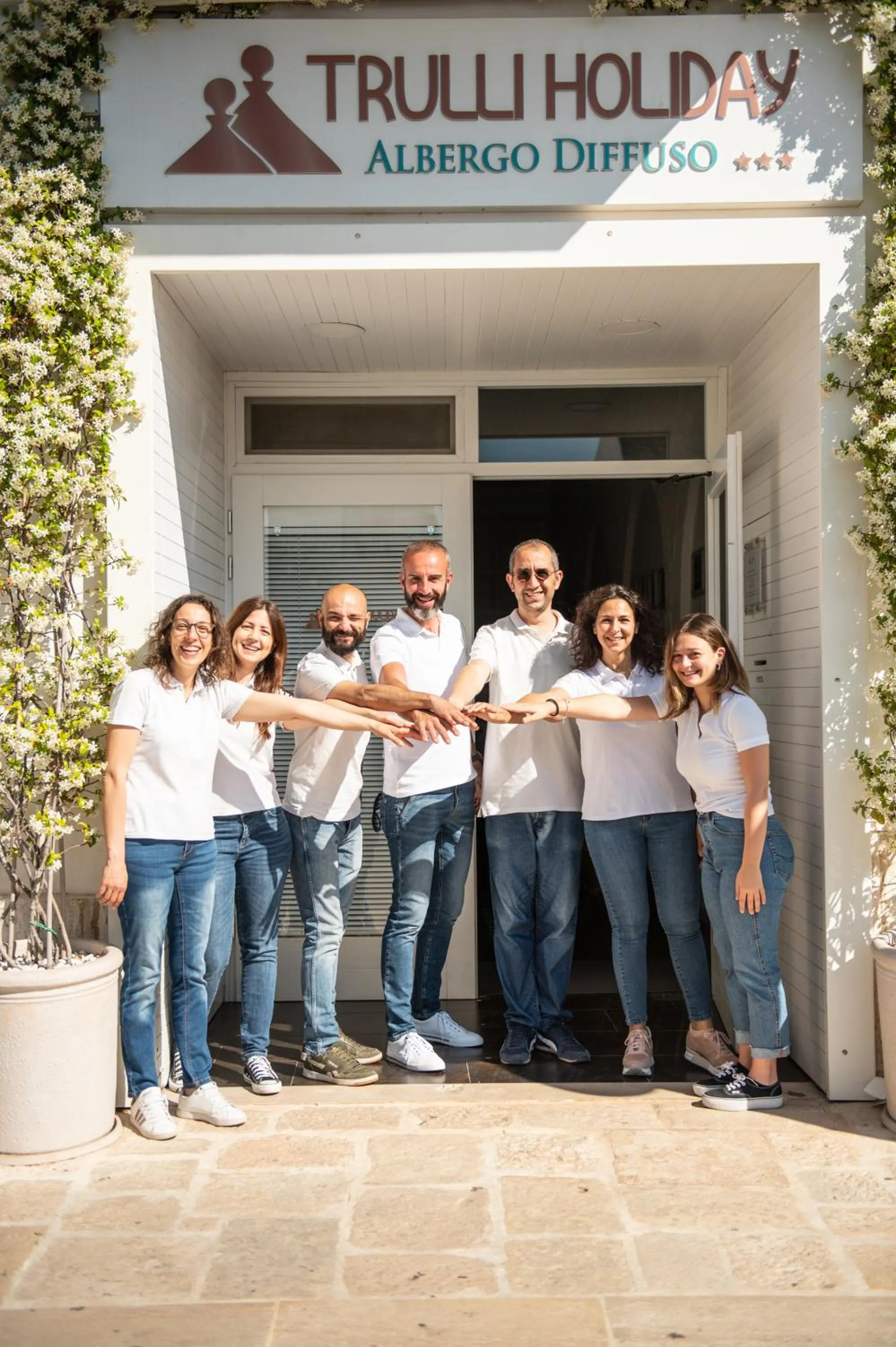 Staff in Trulli Holiday Albergo Diffuso