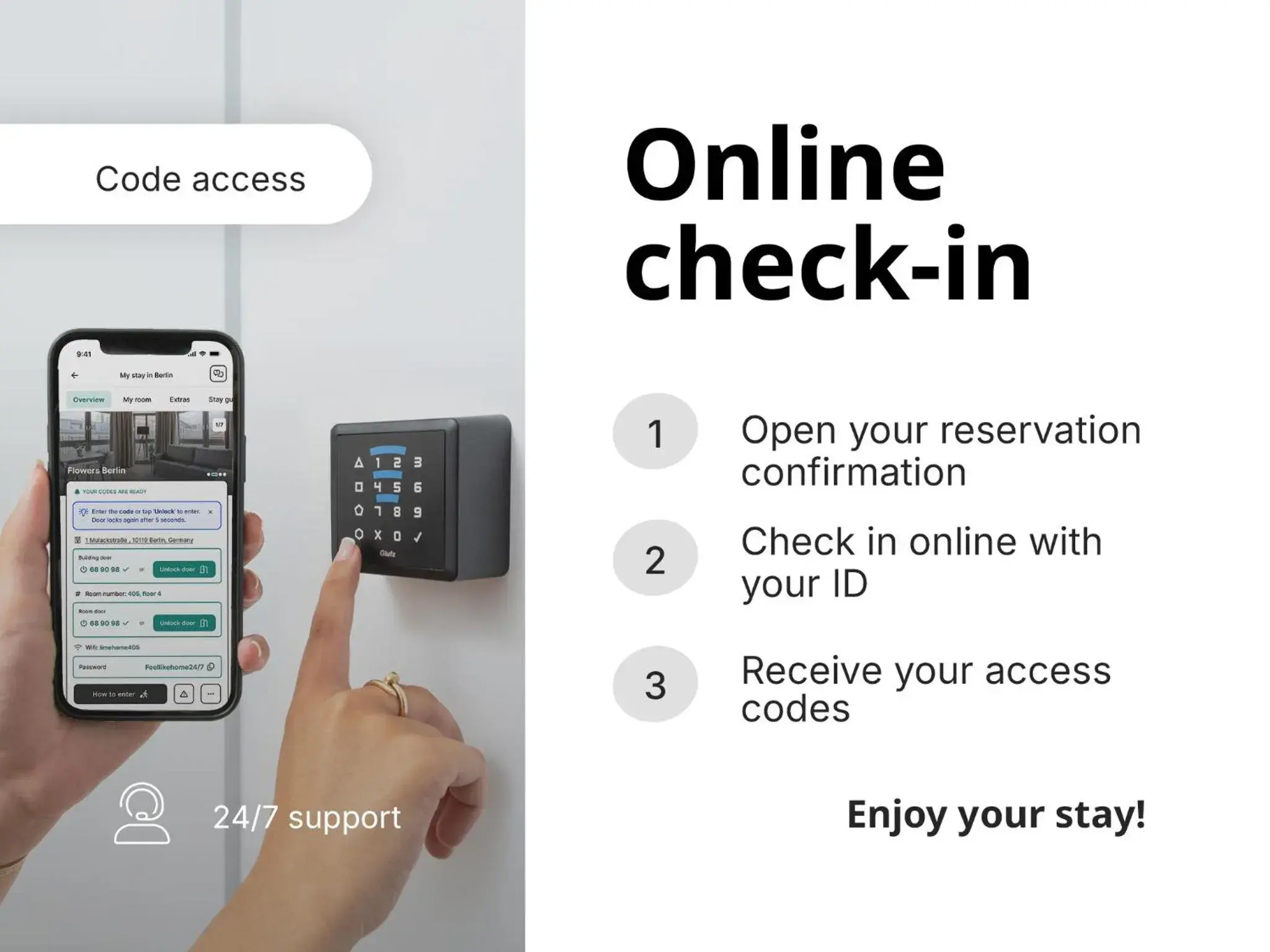 Single Room in Limehome Berlin Müllerstraße - Digital Access Single Room in Limehome Berlin Müllerstraße - Digital Access