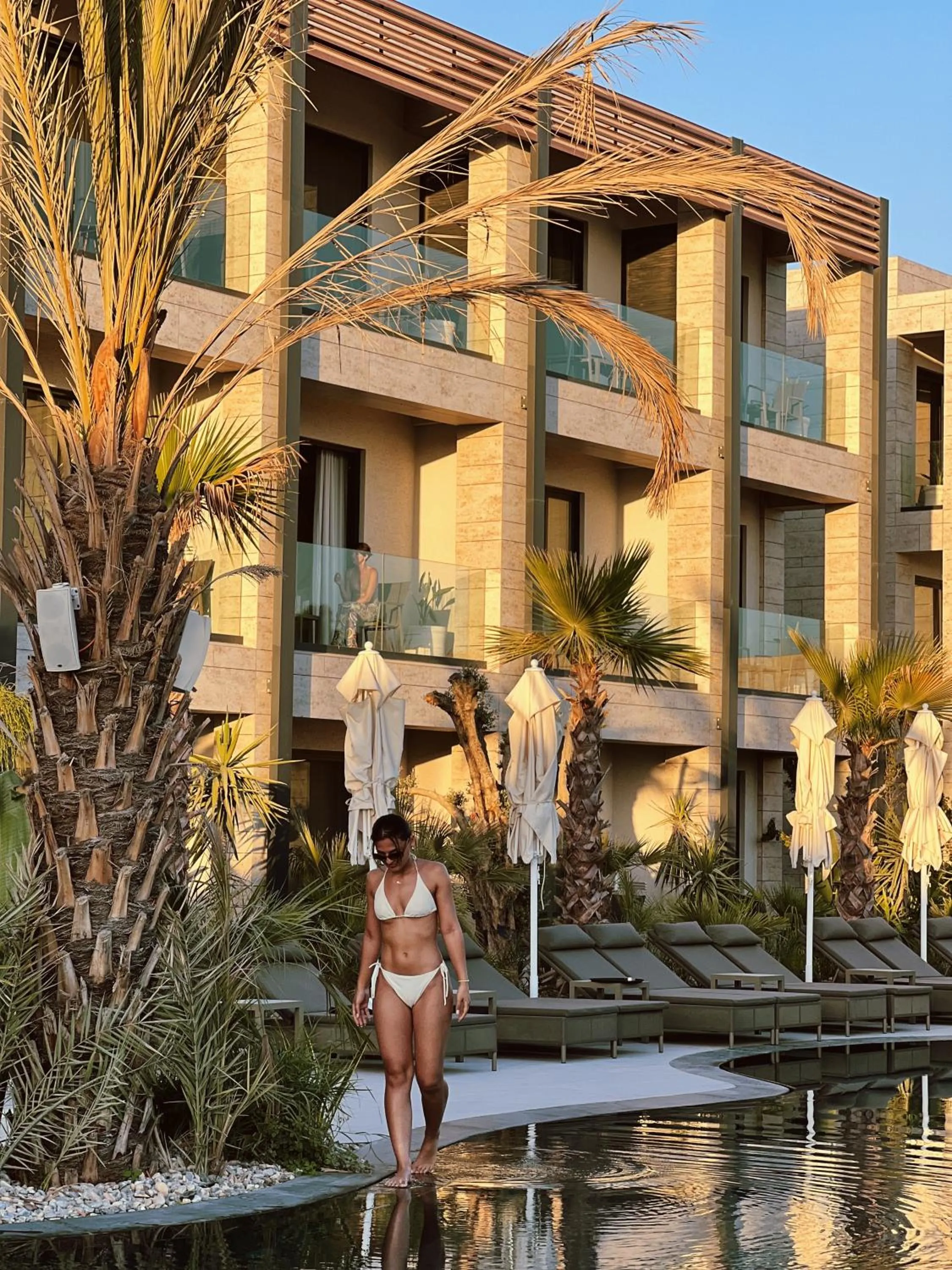 Swimming pool, Property Building in Rammos Hotel Bodrum - Special Class