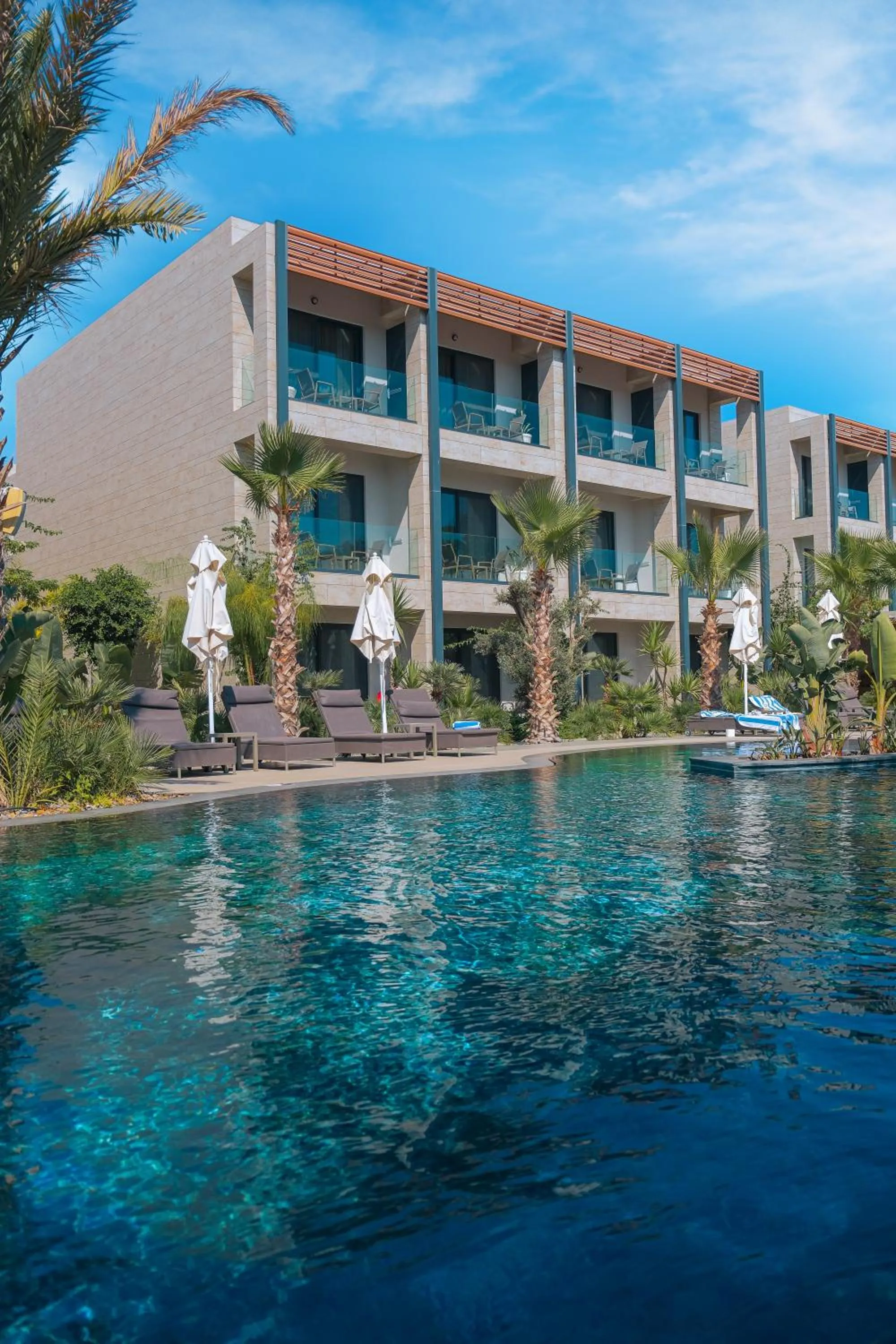 Pool view, Property Building in Rammos Hotel Bodrum - Special Class