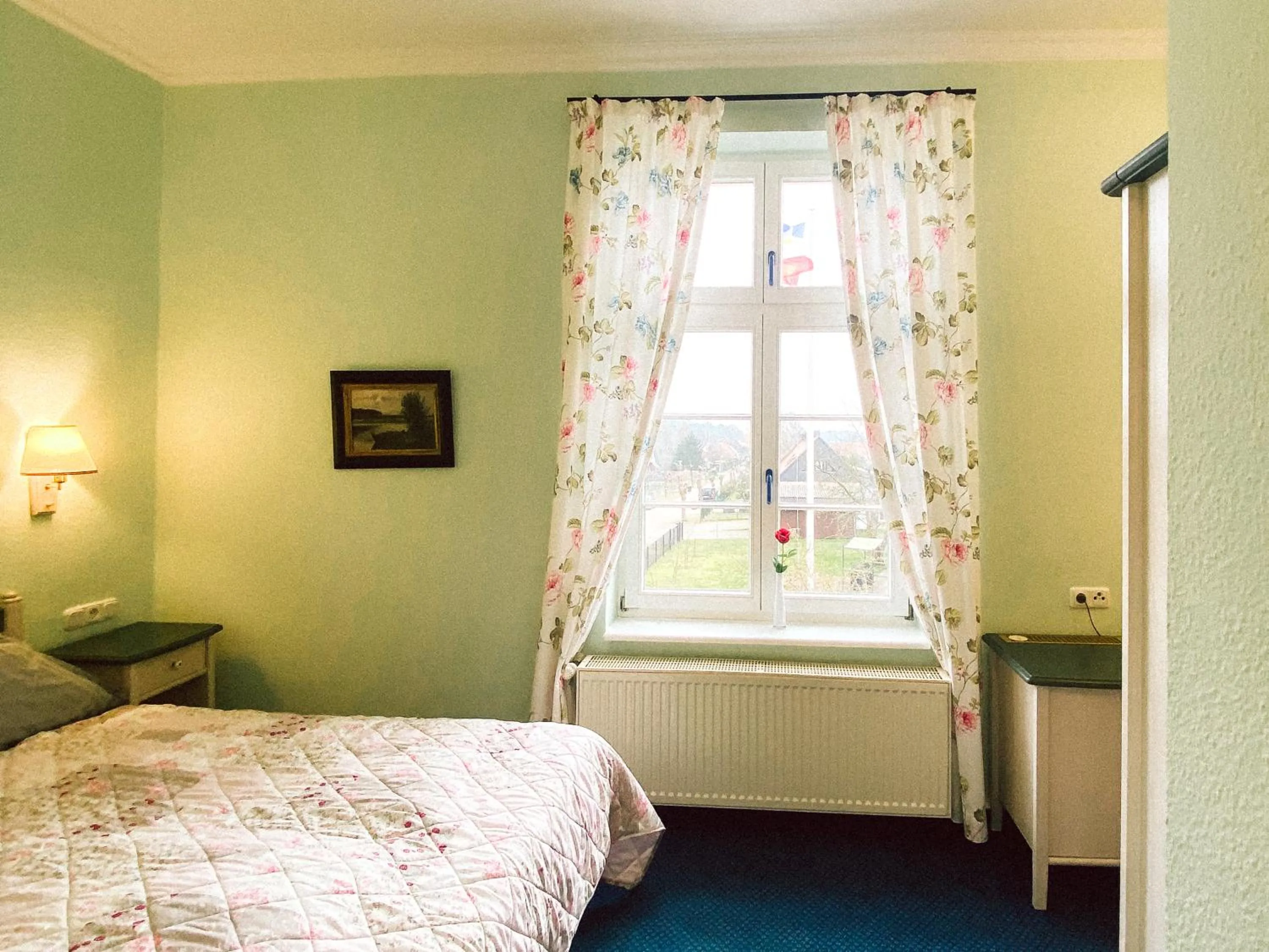 Bed in Landhotel Schloss Daschow