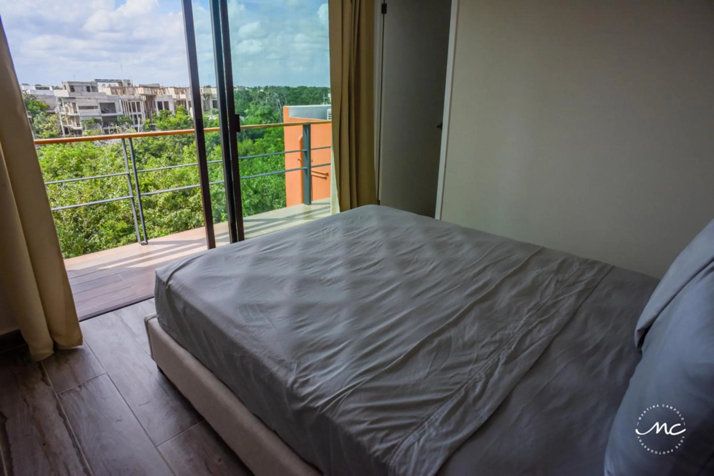 Bedroom, Bed in Penthouse Blue Luxury La Veleta