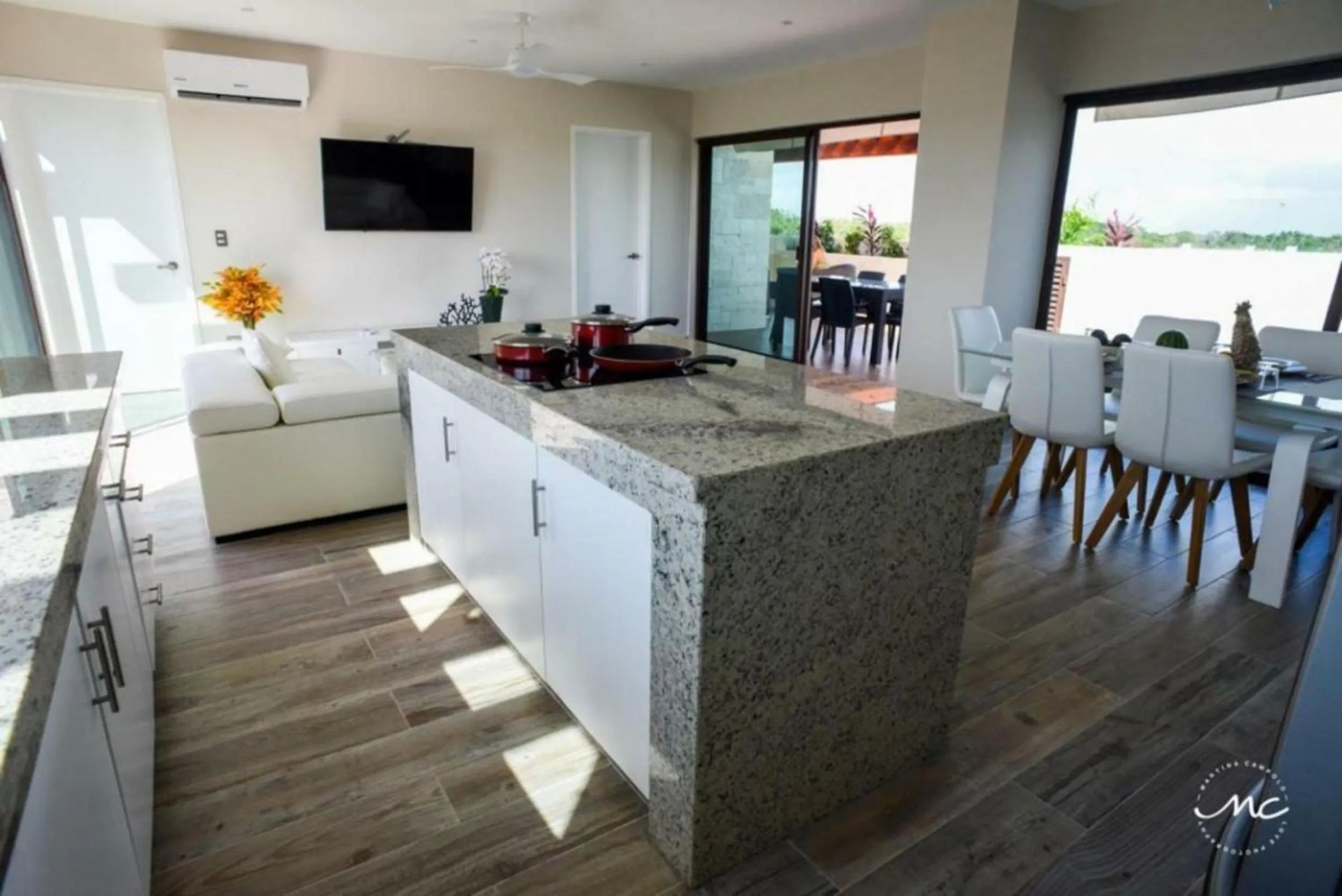 kitchen in Penthouse Blue Luxury La Veleta
