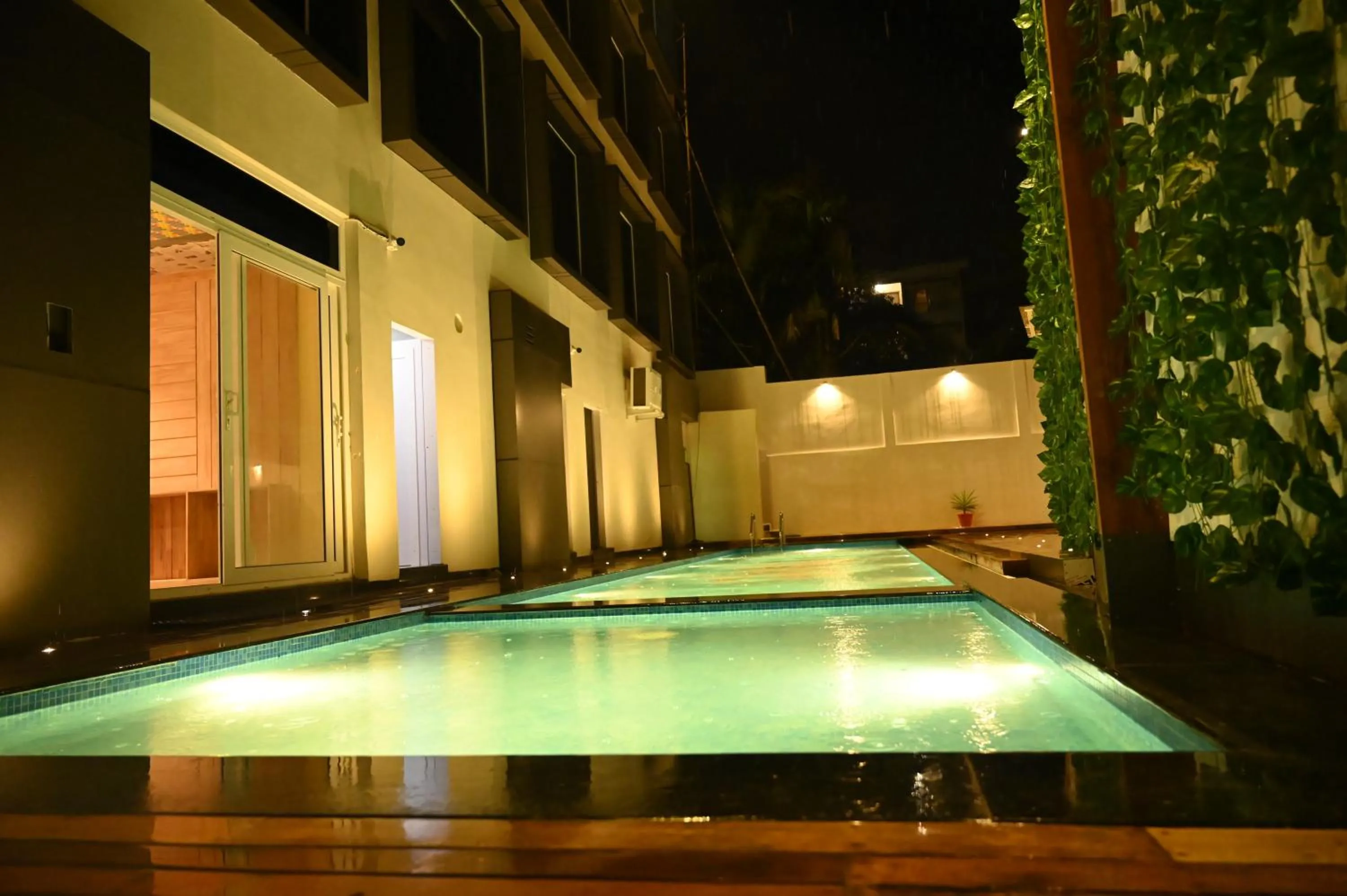 Swimming pool in Kalki Hotel