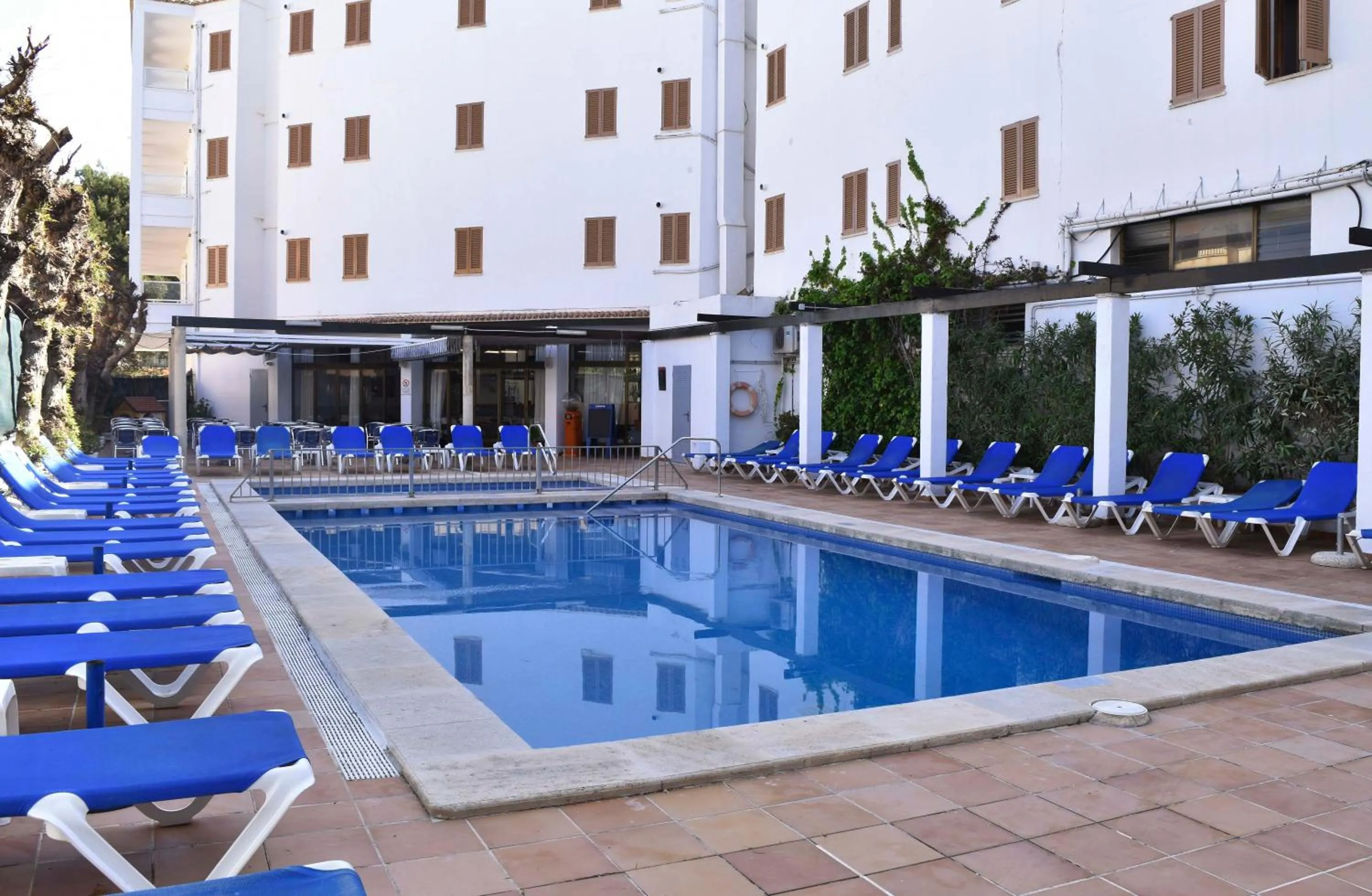 Swimming pool in Apartamentos Arcos Playa