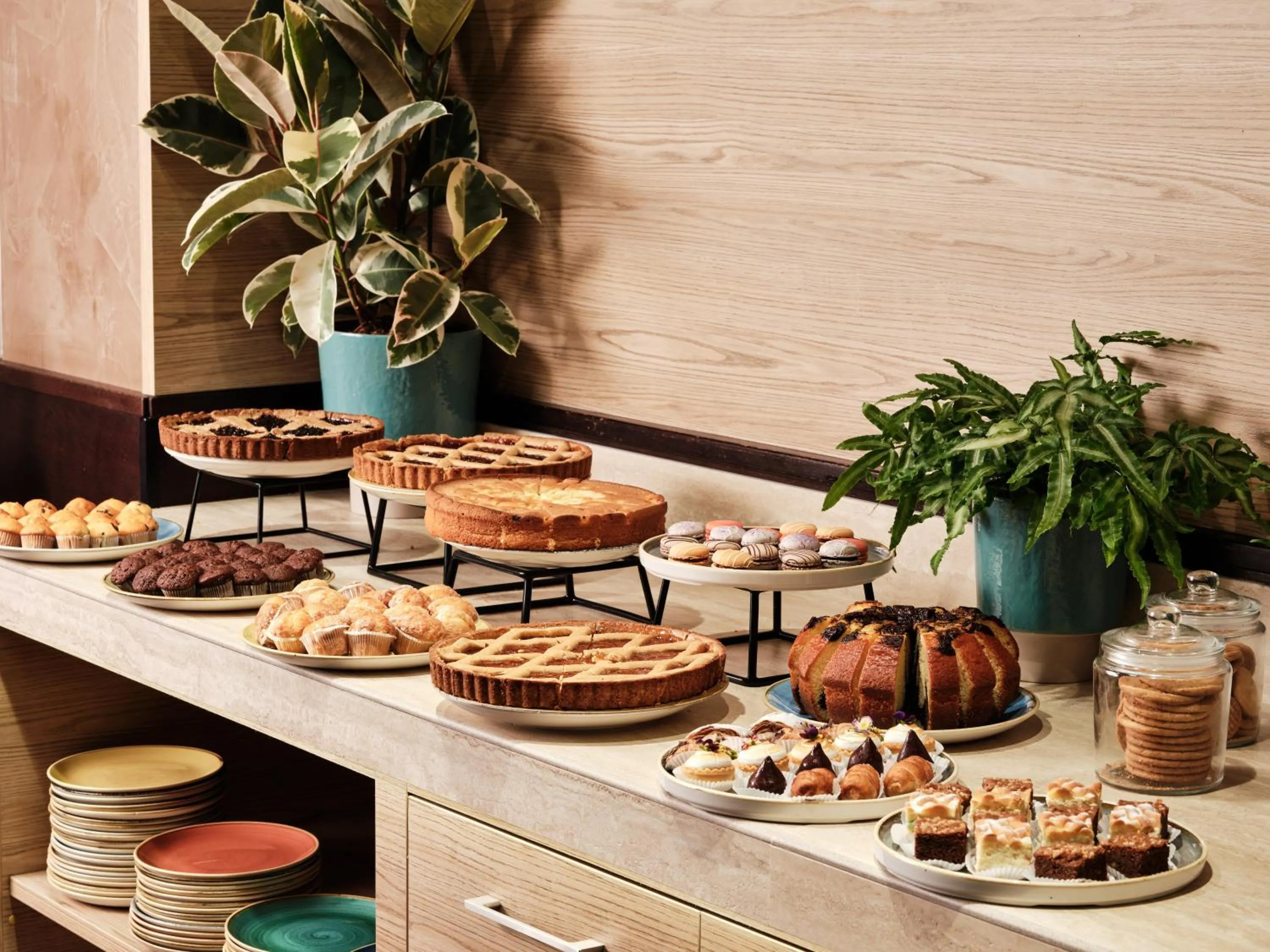 Buffet breakfast in Crowne Plaza Milan - Malpensa Airport by IHG