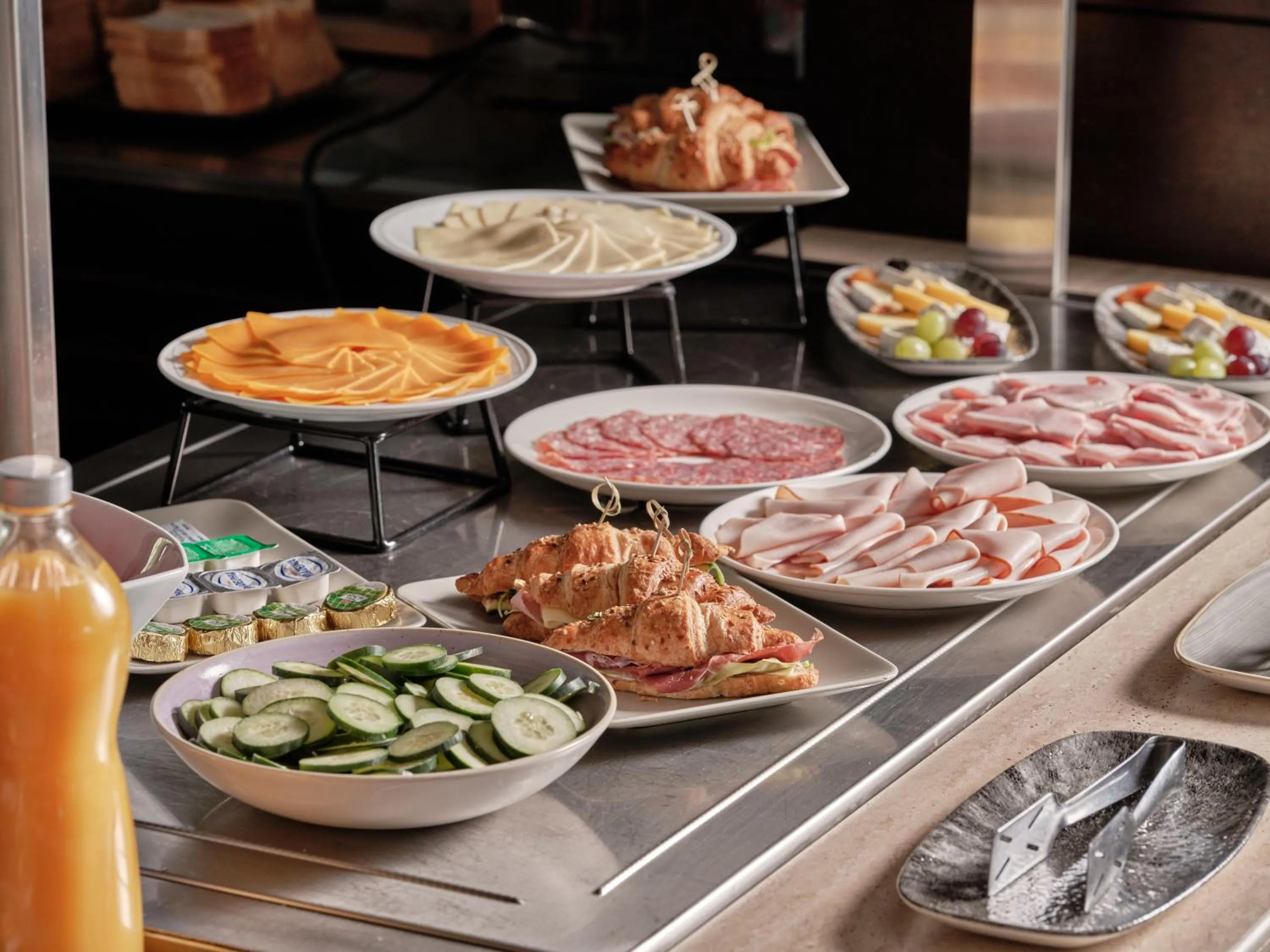 Buffet breakfast in Crowne Plaza Milan - Malpensa Airport by IHG