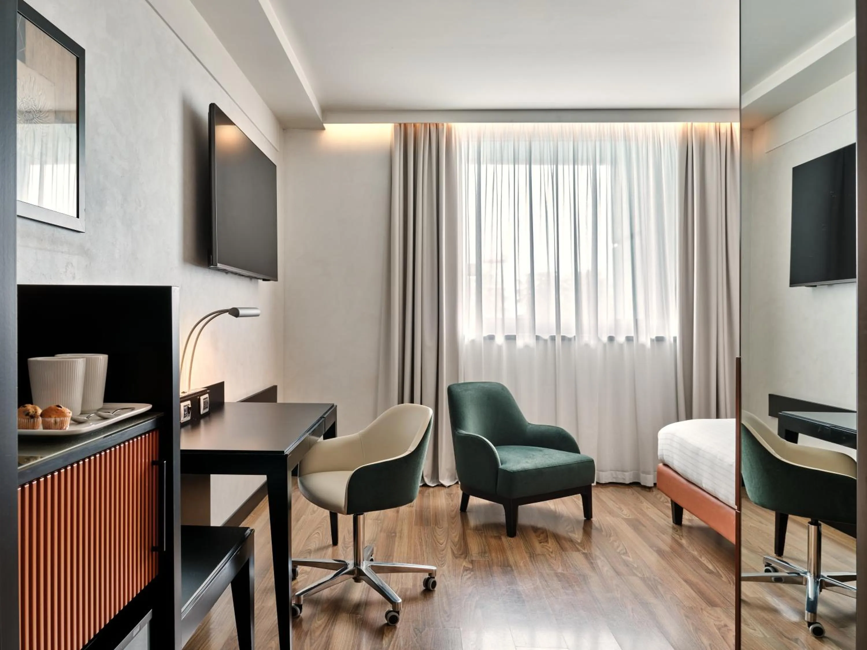 Bedroom in Crowne Plaza Milan - Malpensa Airport by IHG