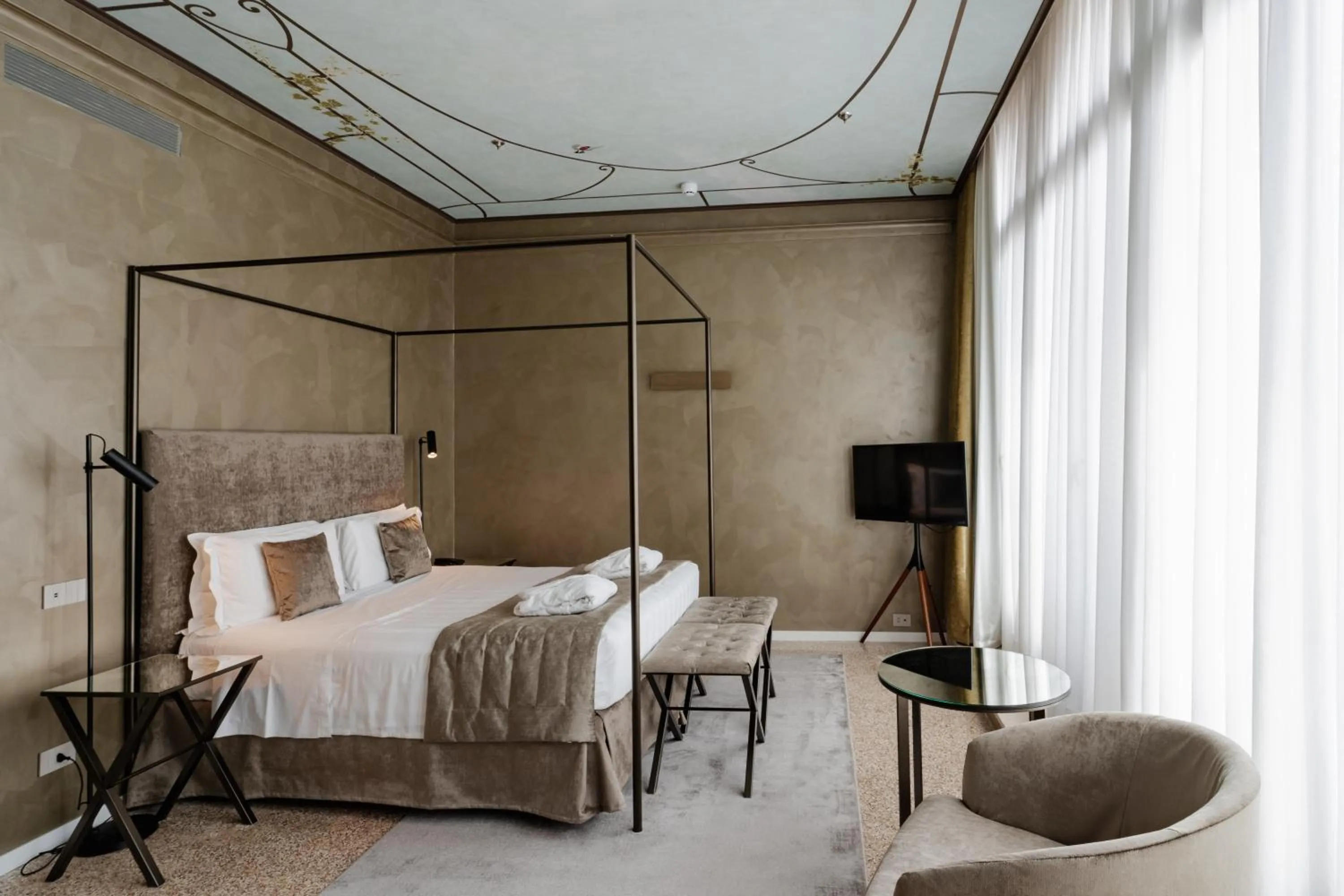 Bedroom, Bed in Hotel Donà Palace