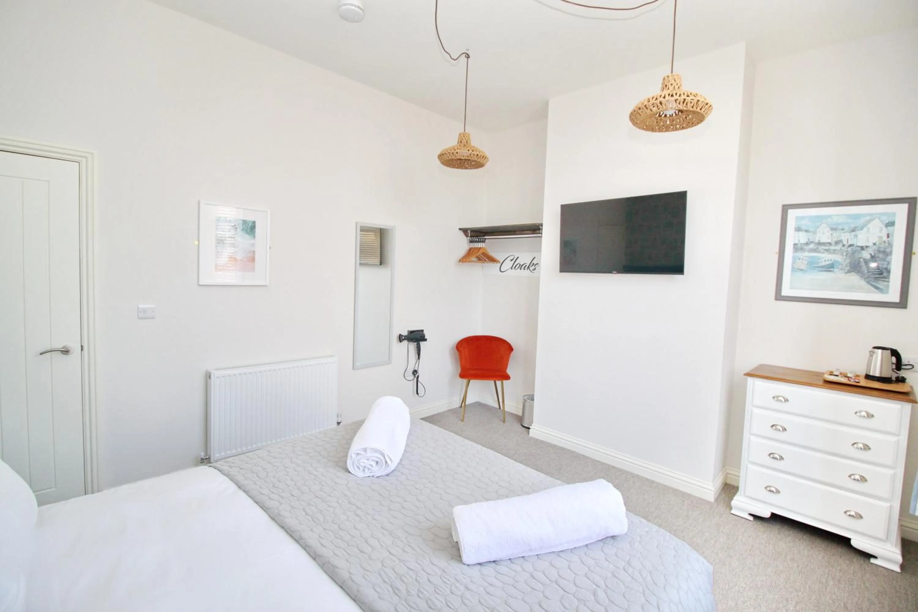 Bed in Rooms at Carterco