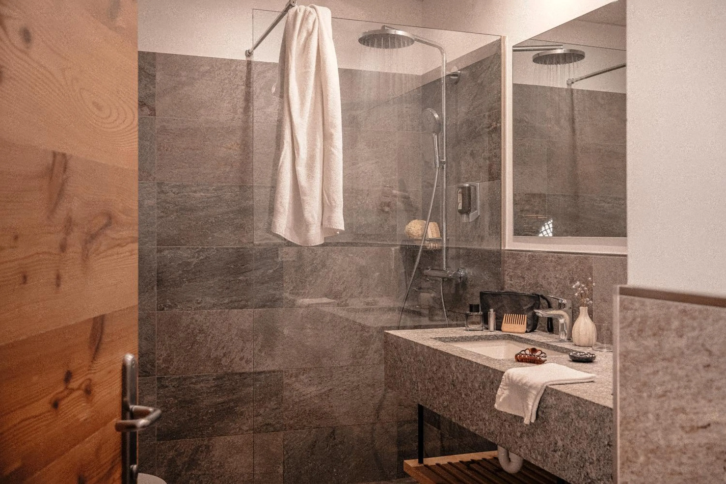 Bathroom in Cristallo Sport & Wellness Hotel