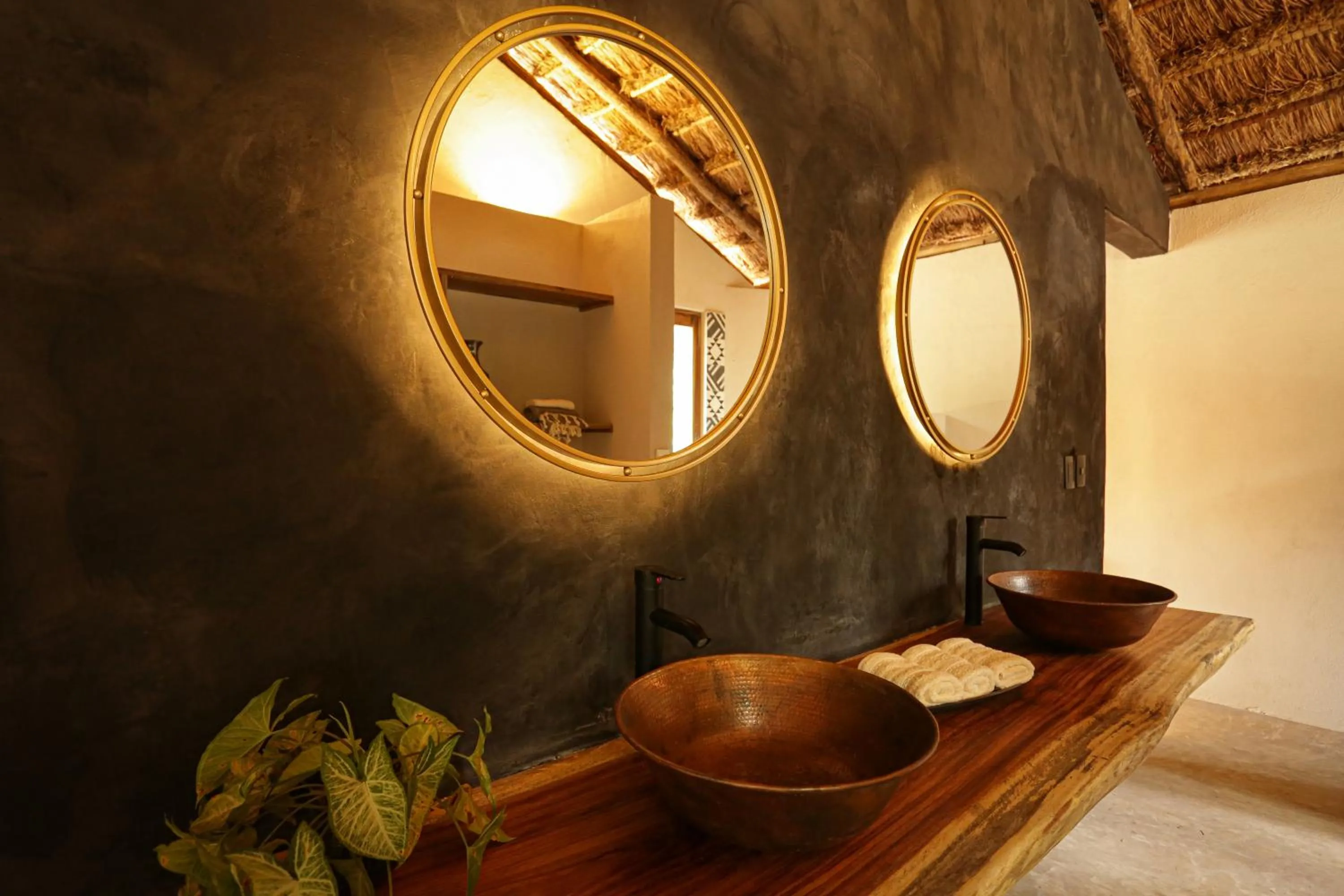 Shower in The Yellow Nest Tulum