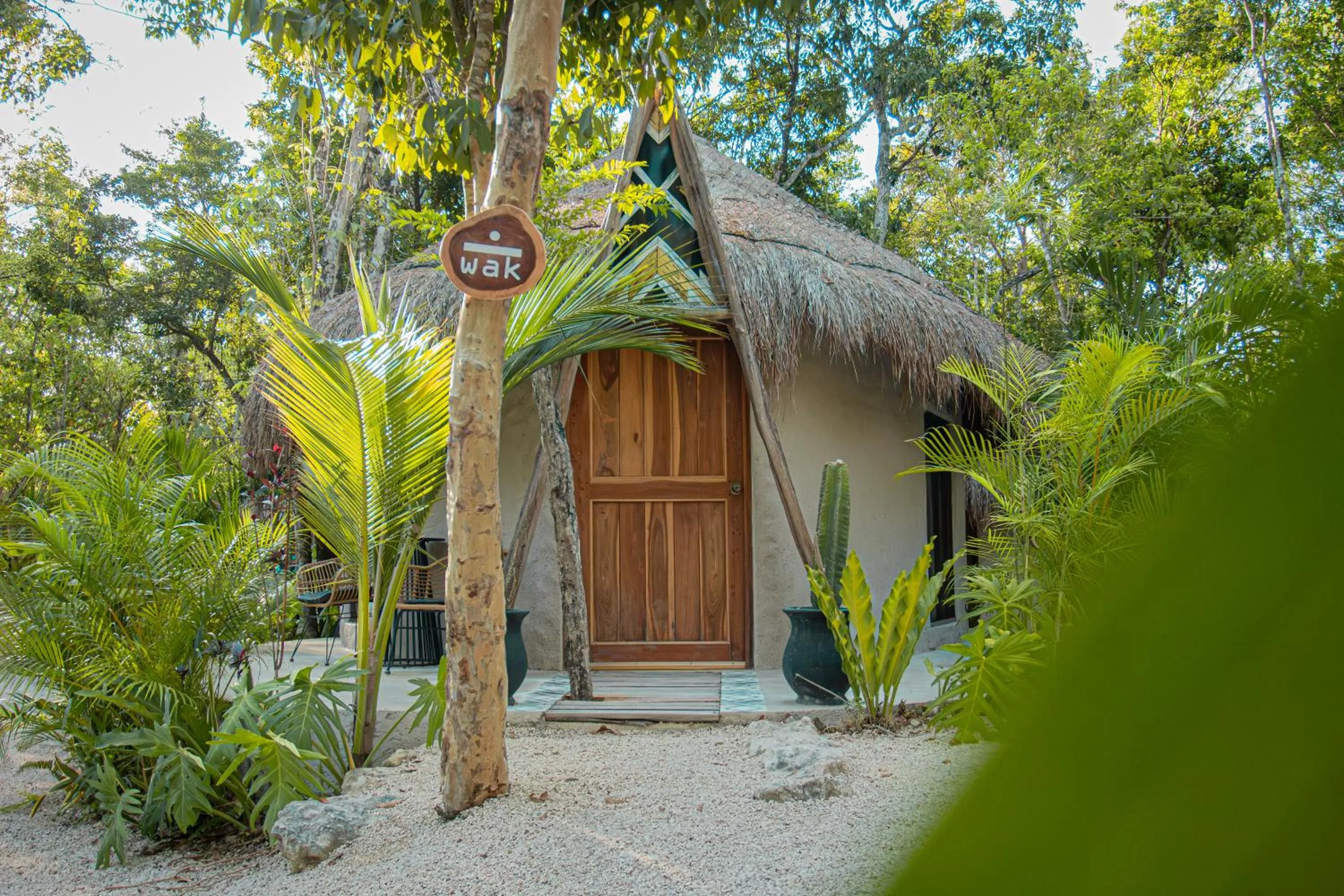 Natural landscape in The Yellow Nest Tulum