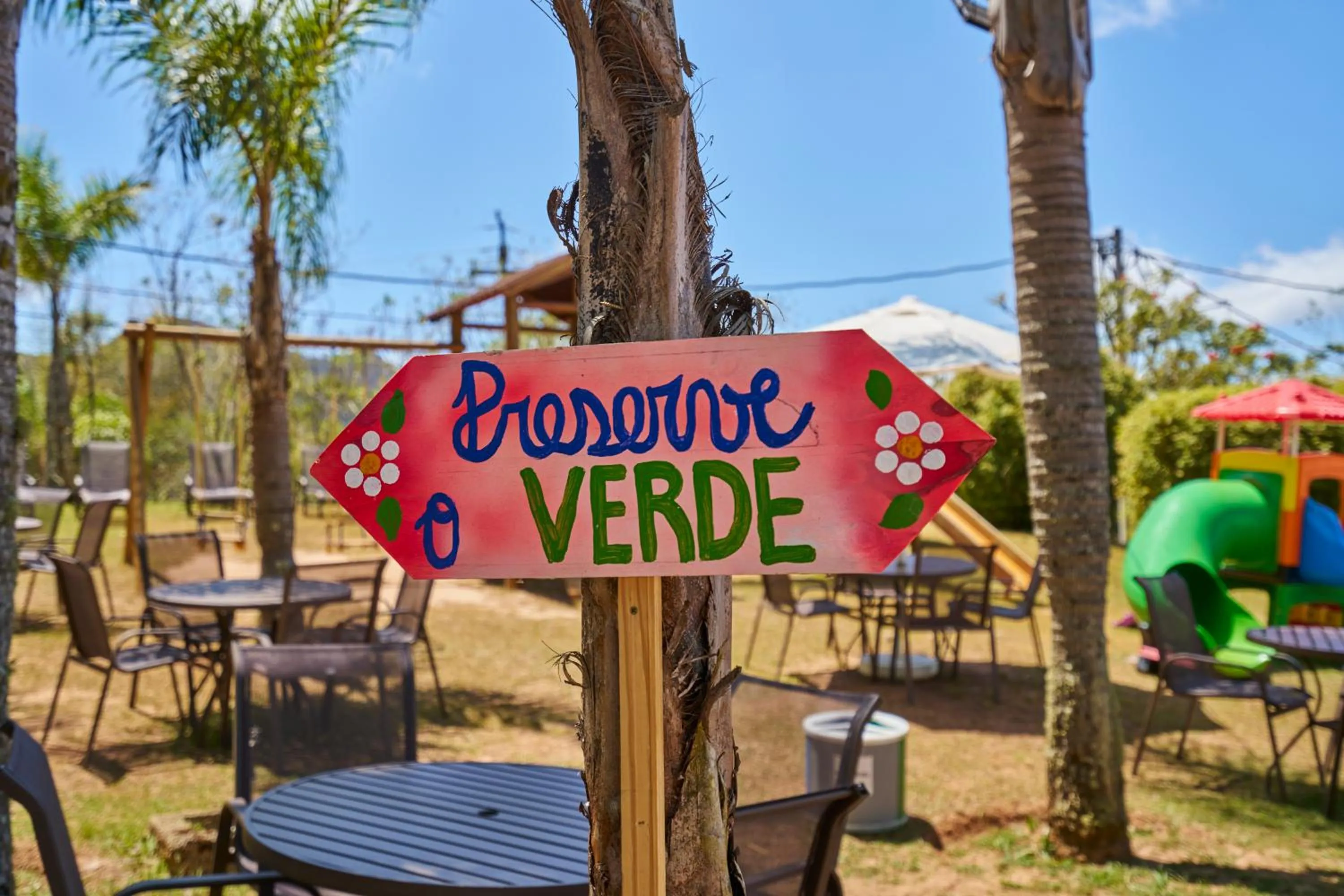 Seating area in SESC OURO PRETO