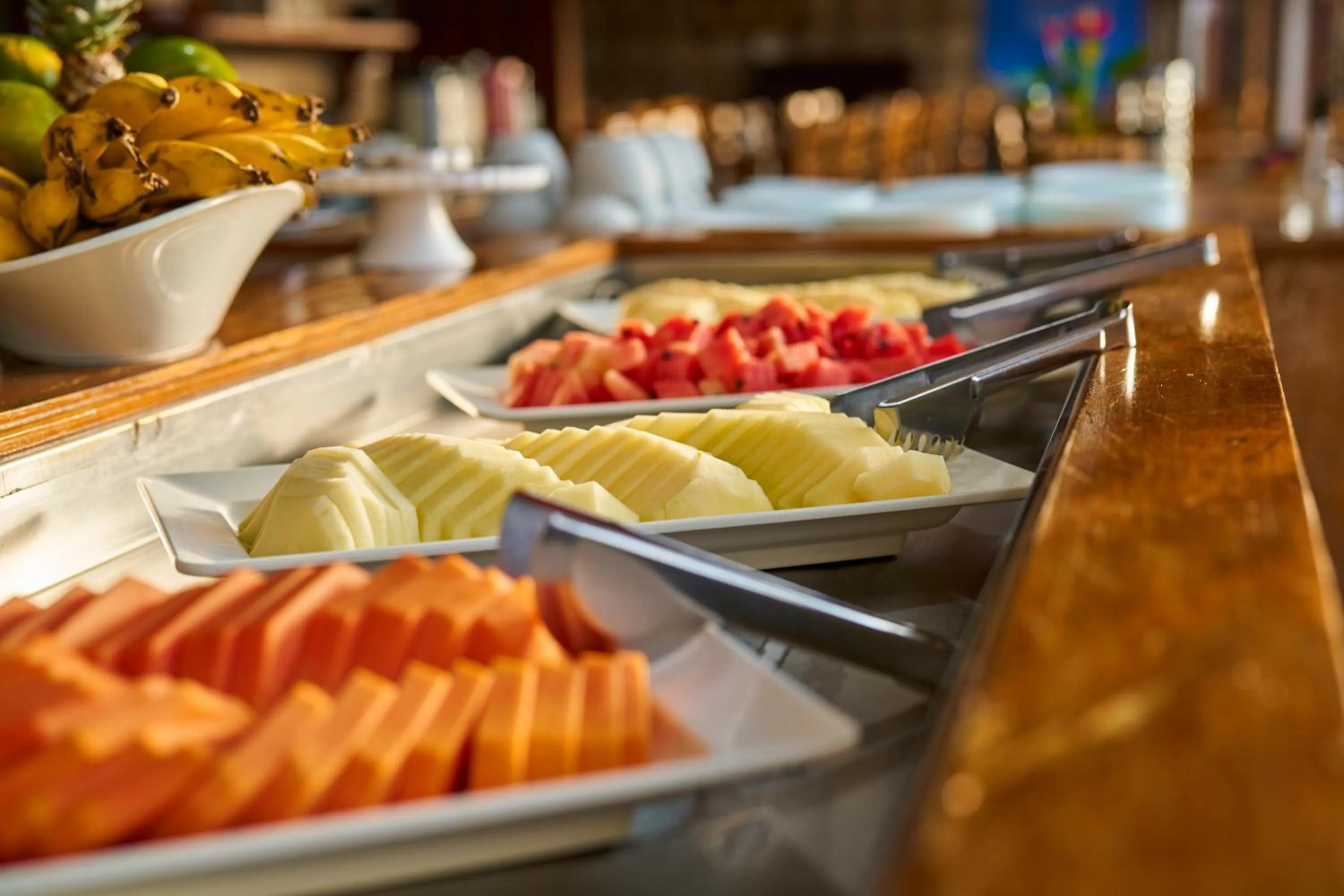 Buffet breakfast in SESC OURO PRETO