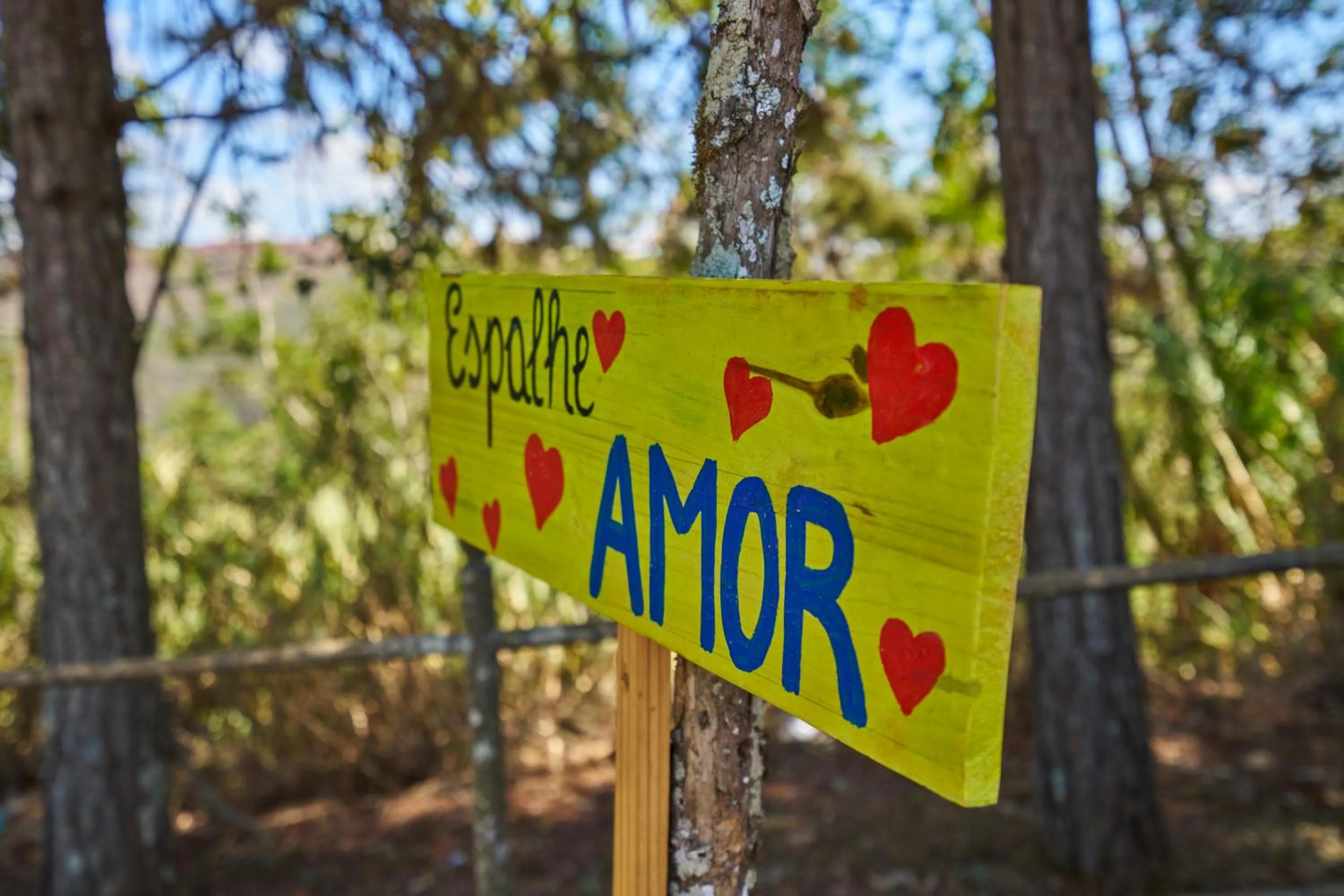 Seating area in SESC OURO PRETO