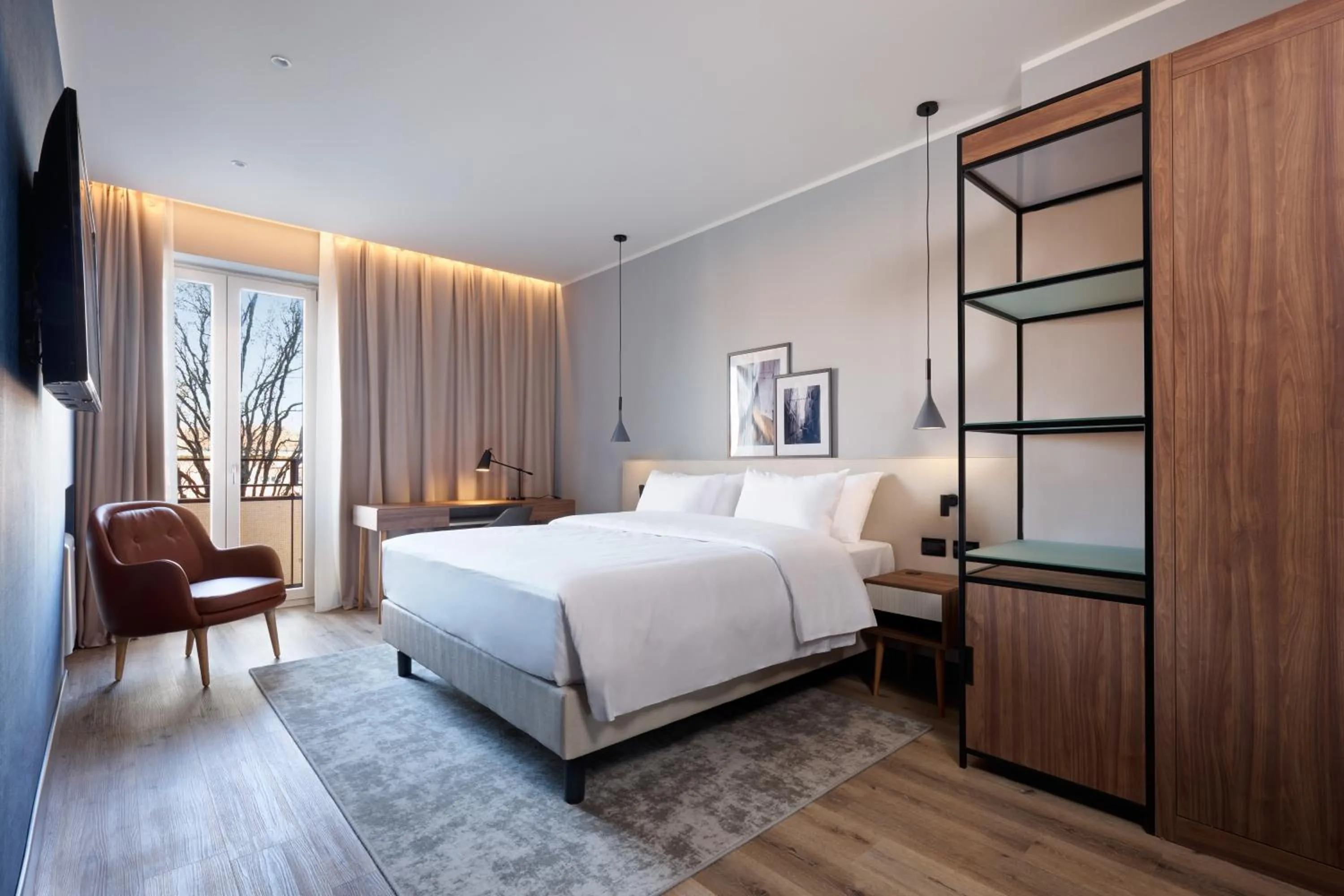 Bedroom, Bed in Radisson Hotel Ferrara