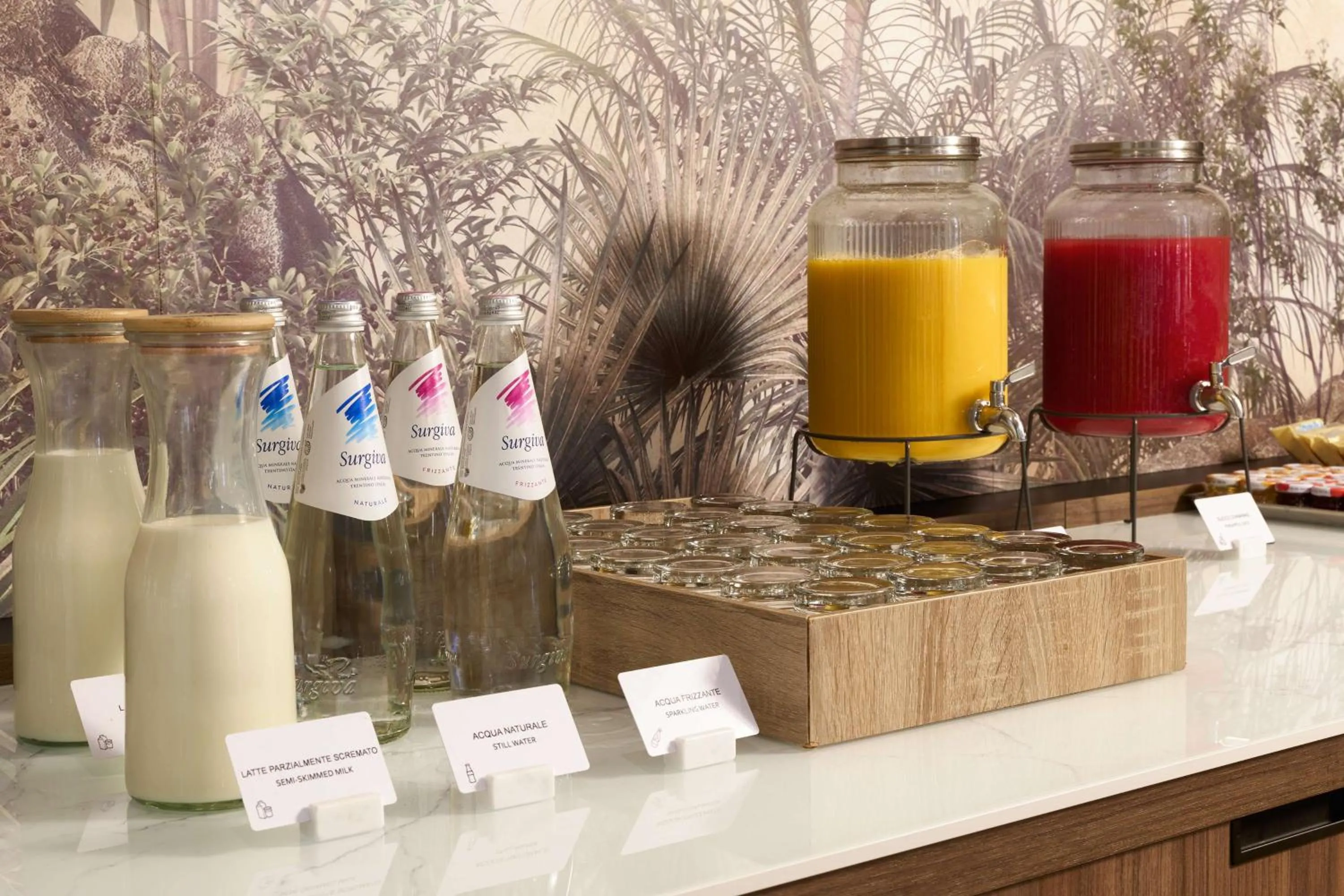 Food and drinks in Radisson Hotel Ferrara