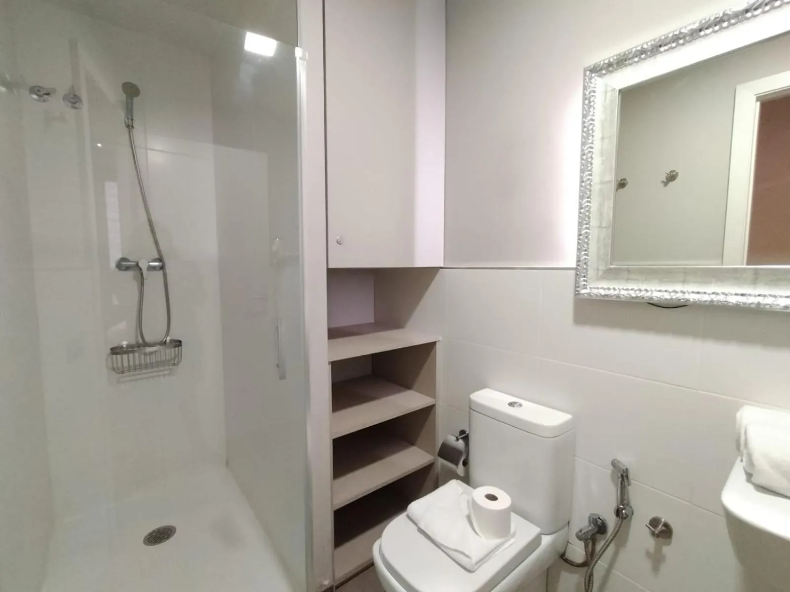 Shower in Montserrat Apartments by gaiarooms