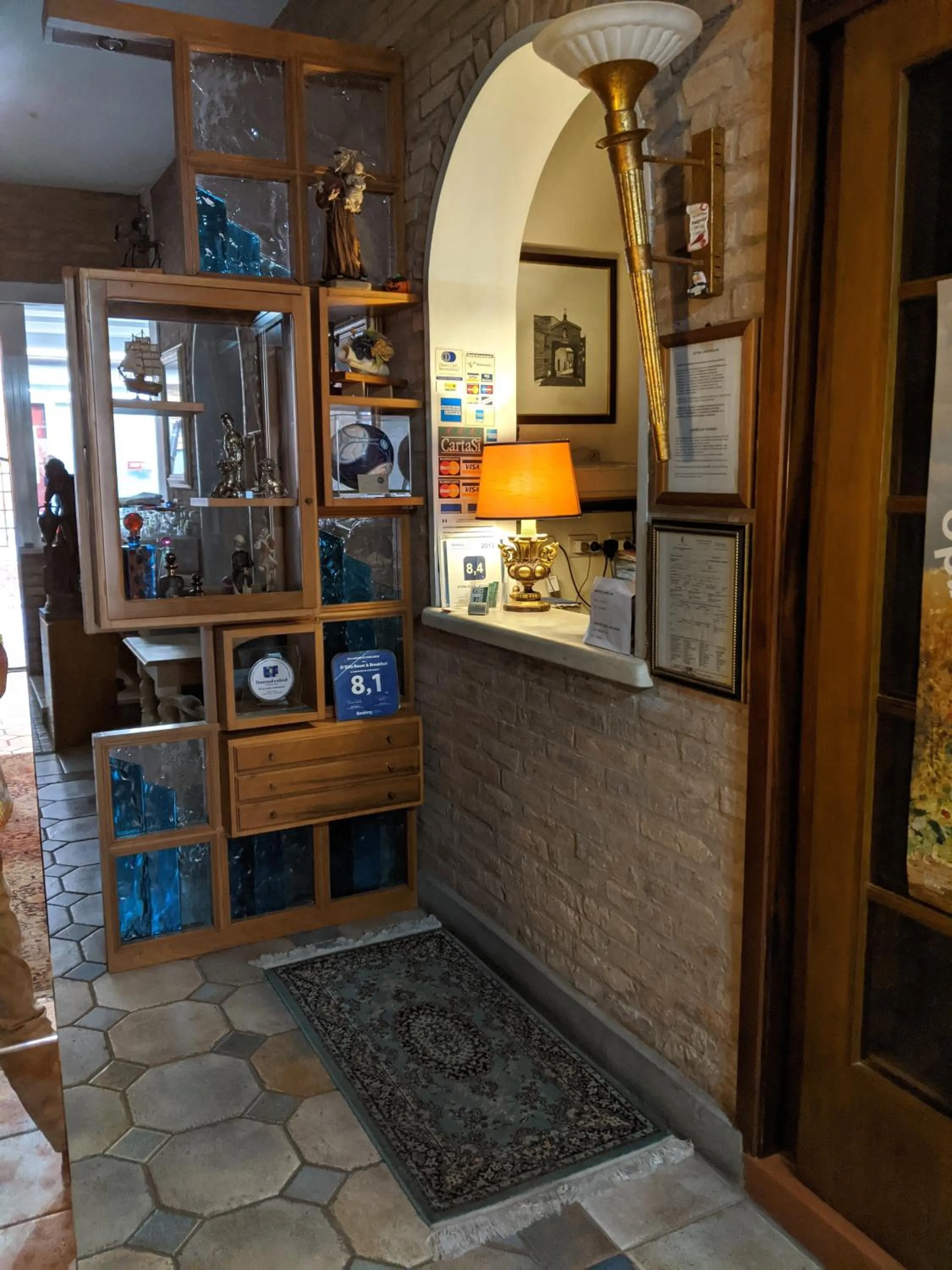 Lobby or reception in D'Elite Room & Breakfast