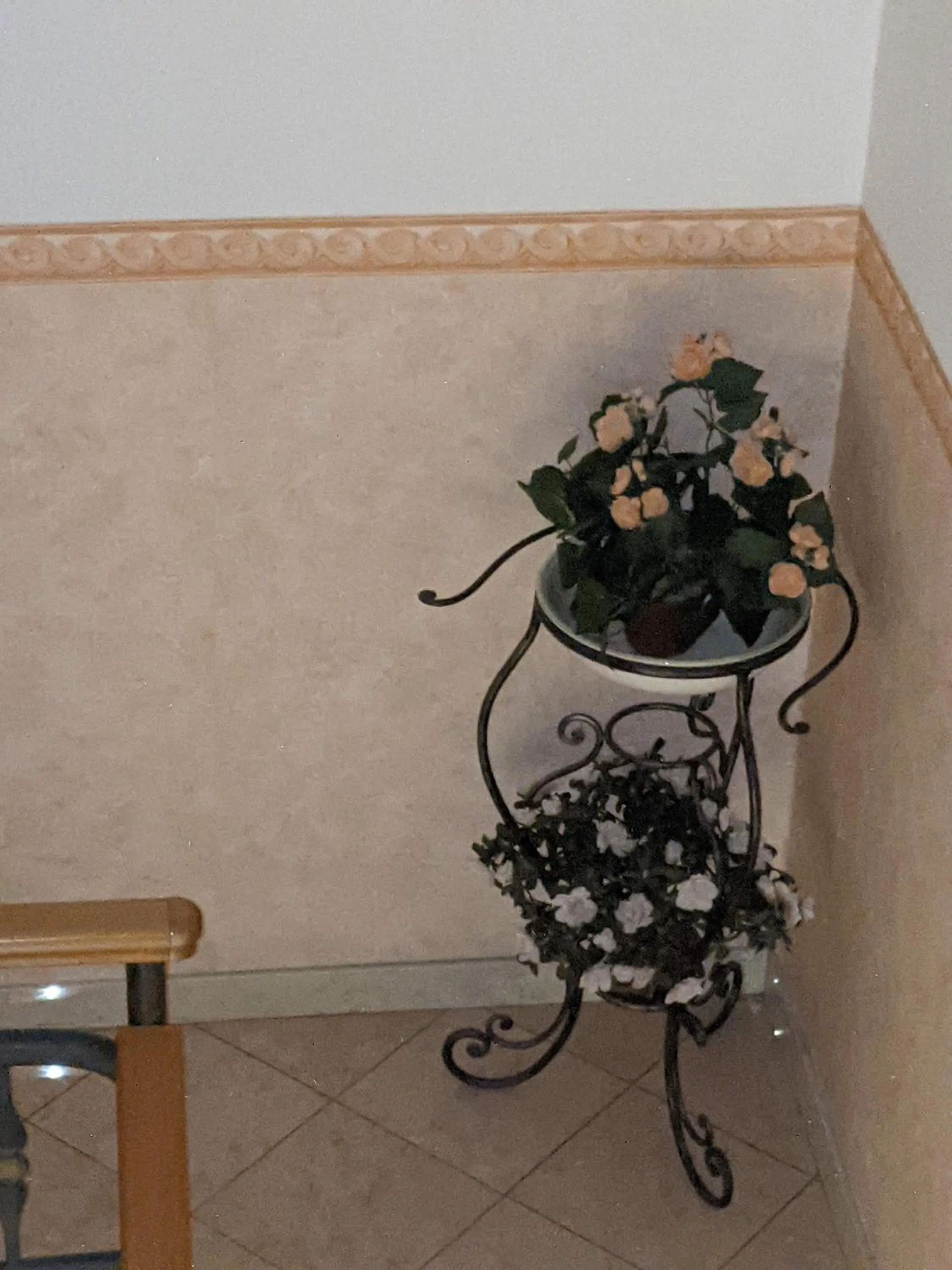 Decorative detail in D'Elite Room & Breakfast