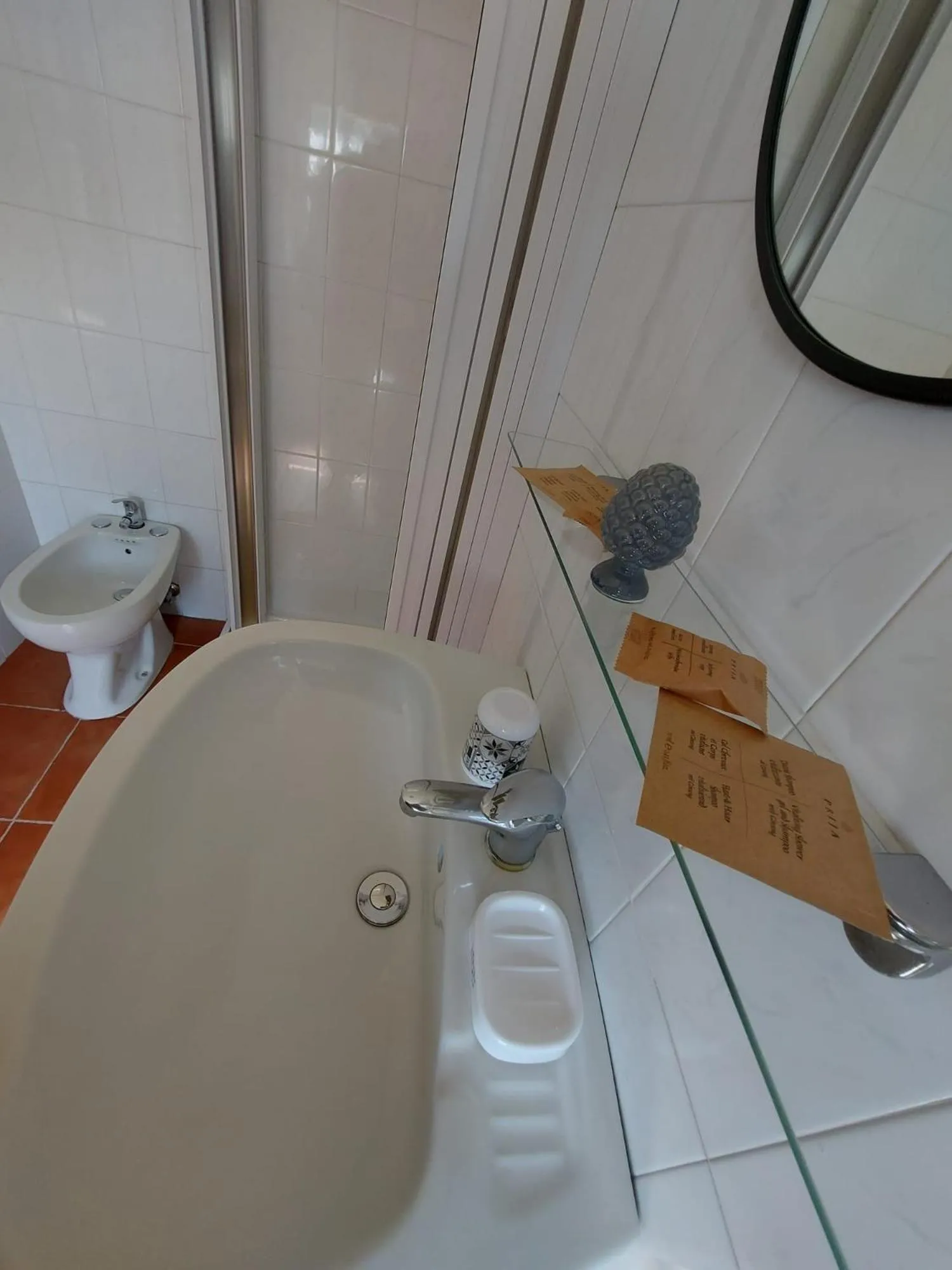 Shower in Villa Nadira