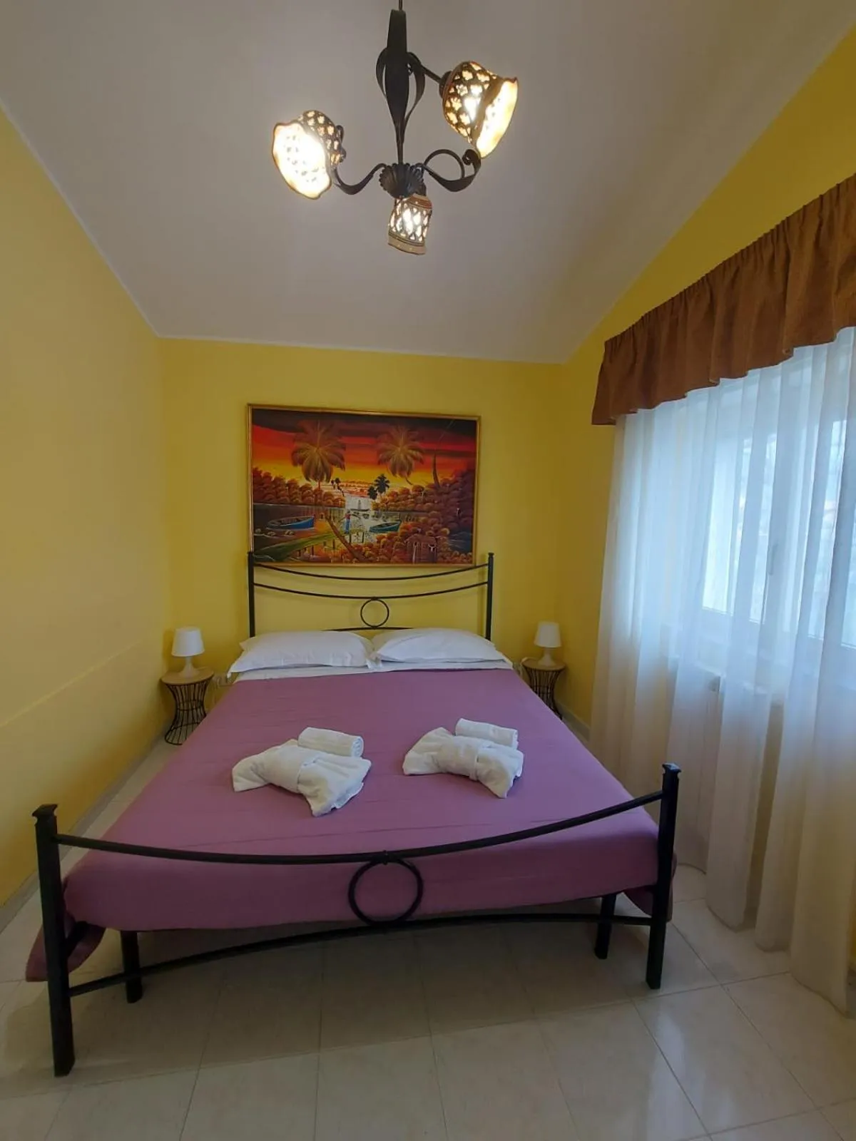 Bed in Villa Nadira