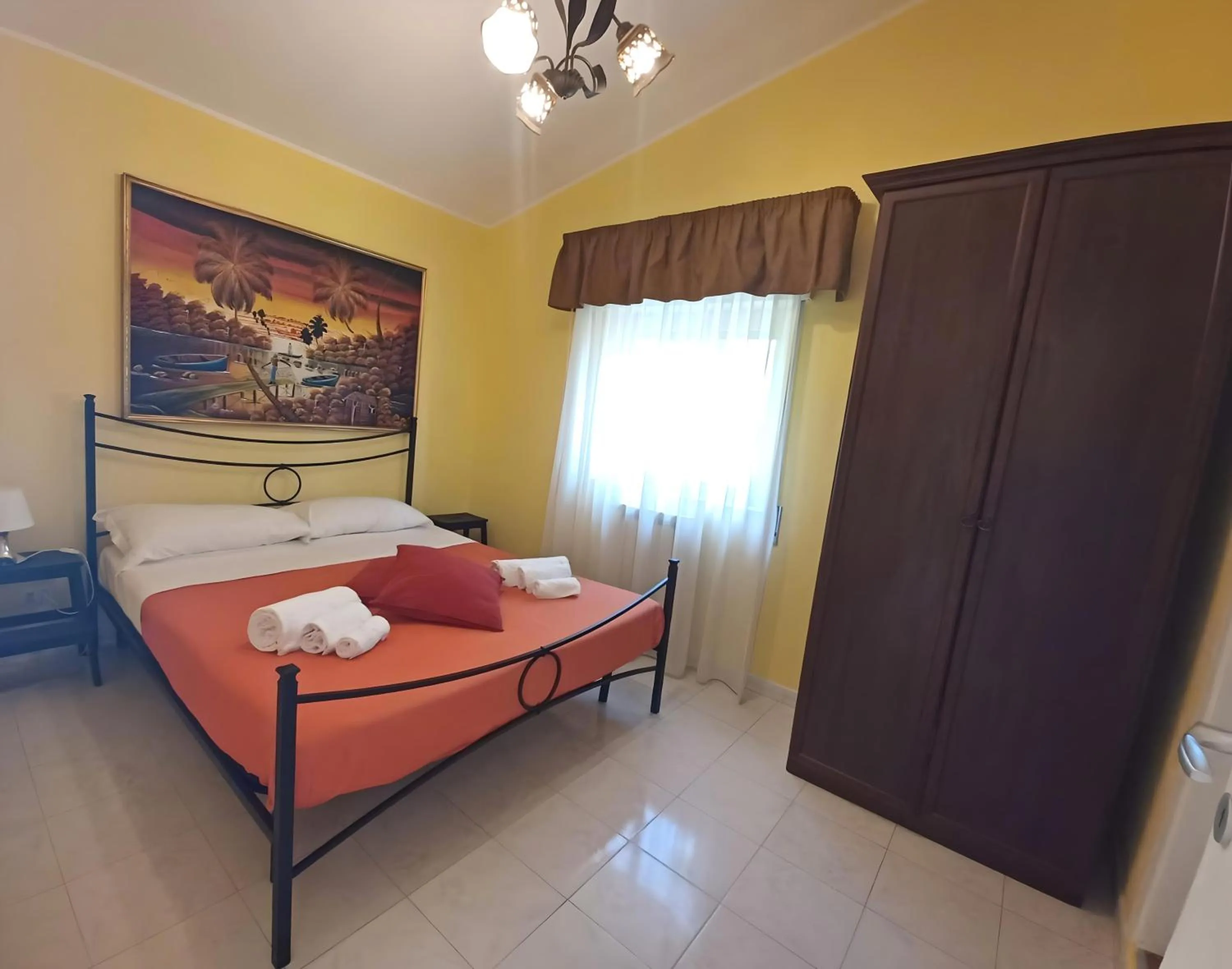 Bed in Villa Nadira