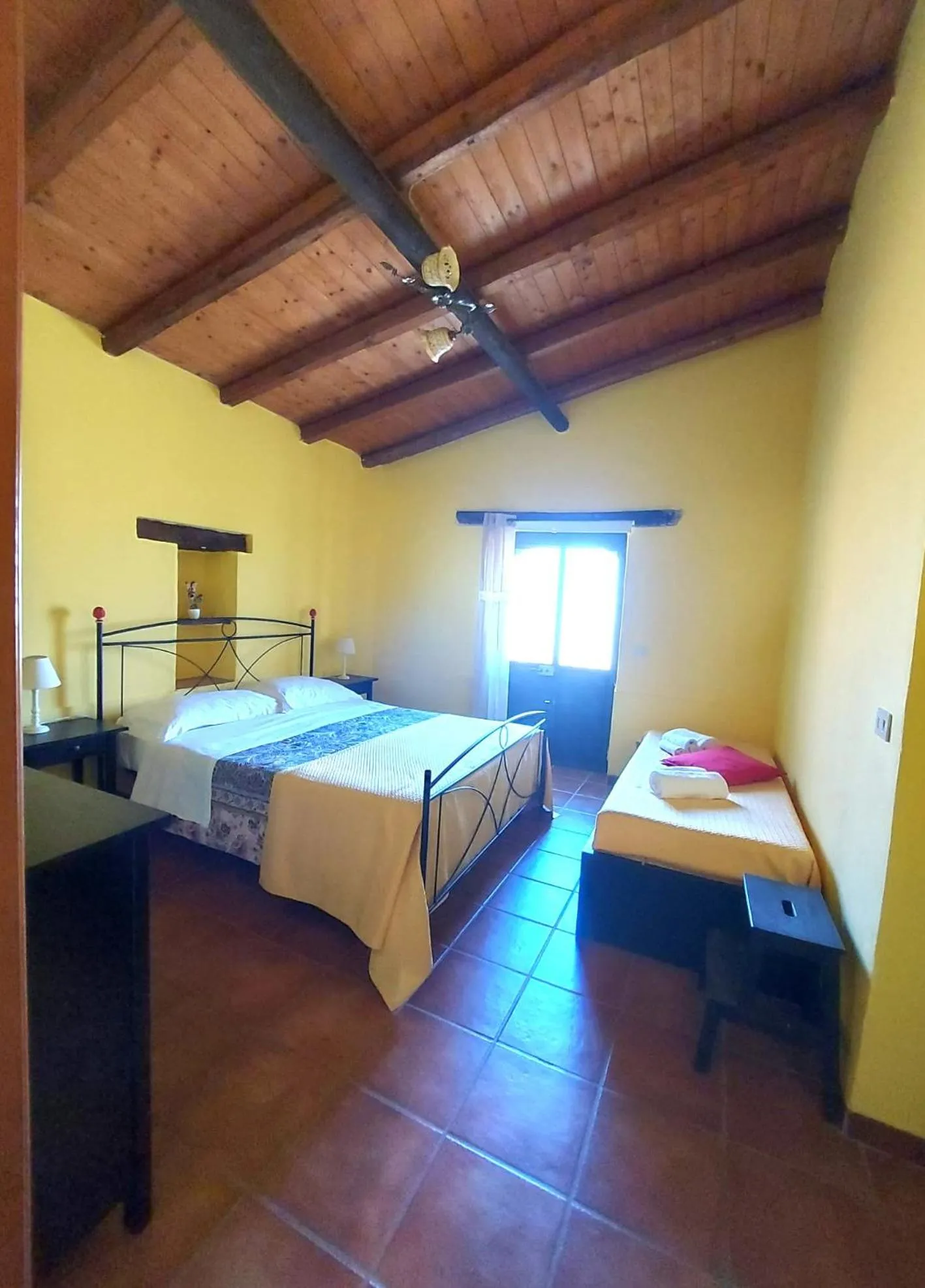 Bed in Villa Nadira