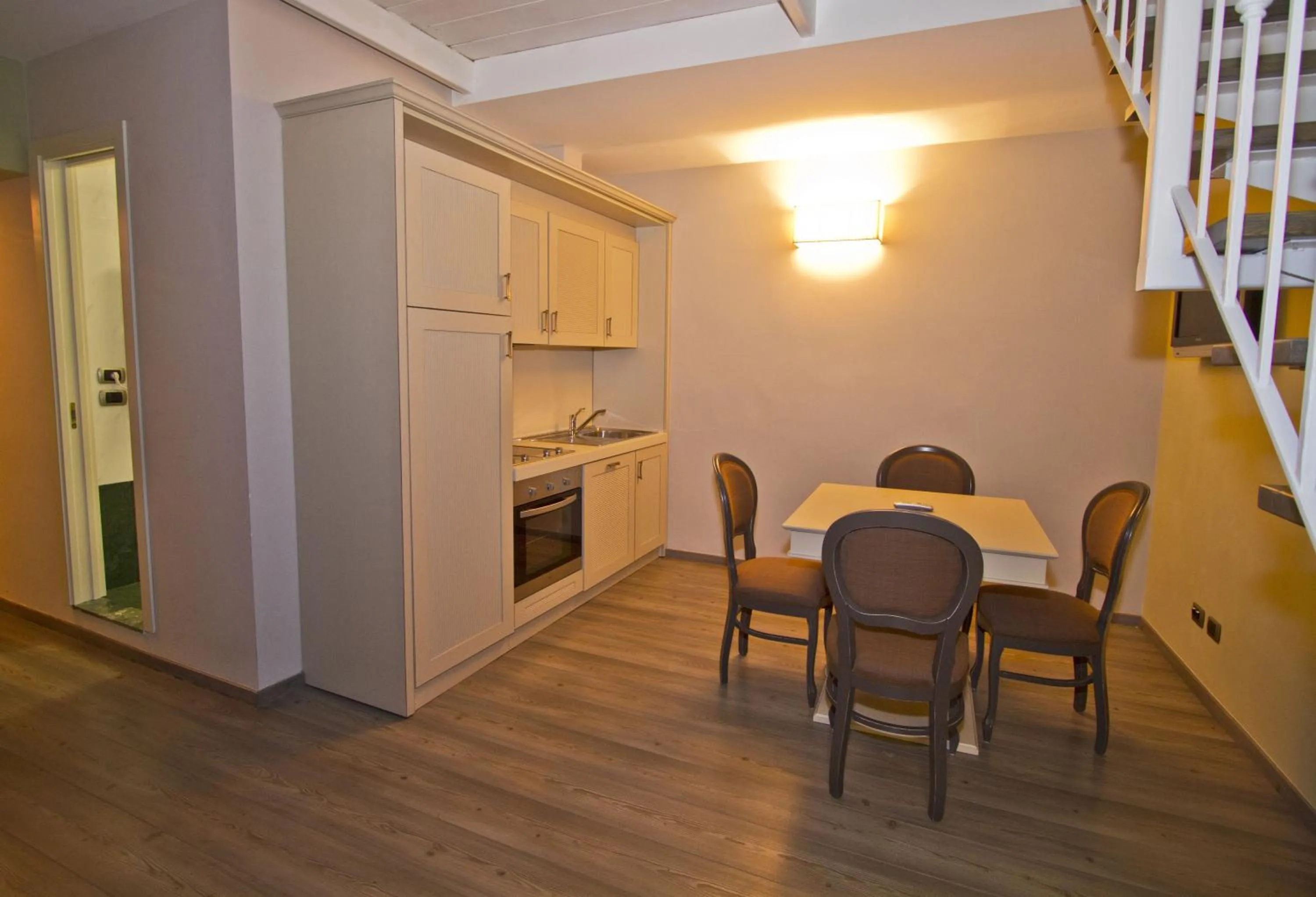 Kitchen or kitchenette in Residence La Repubblica