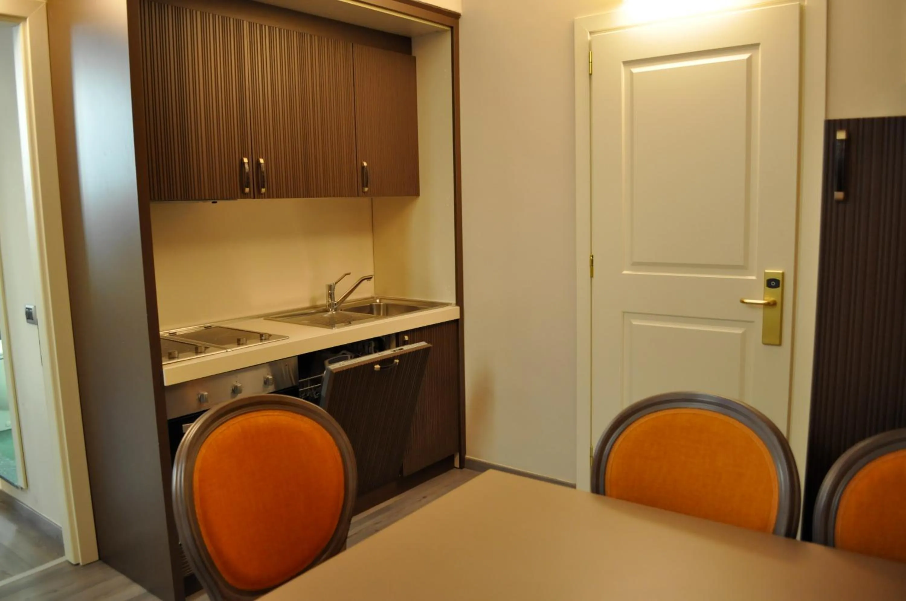 Kitchen or kitchenette in Residence La Repubblica