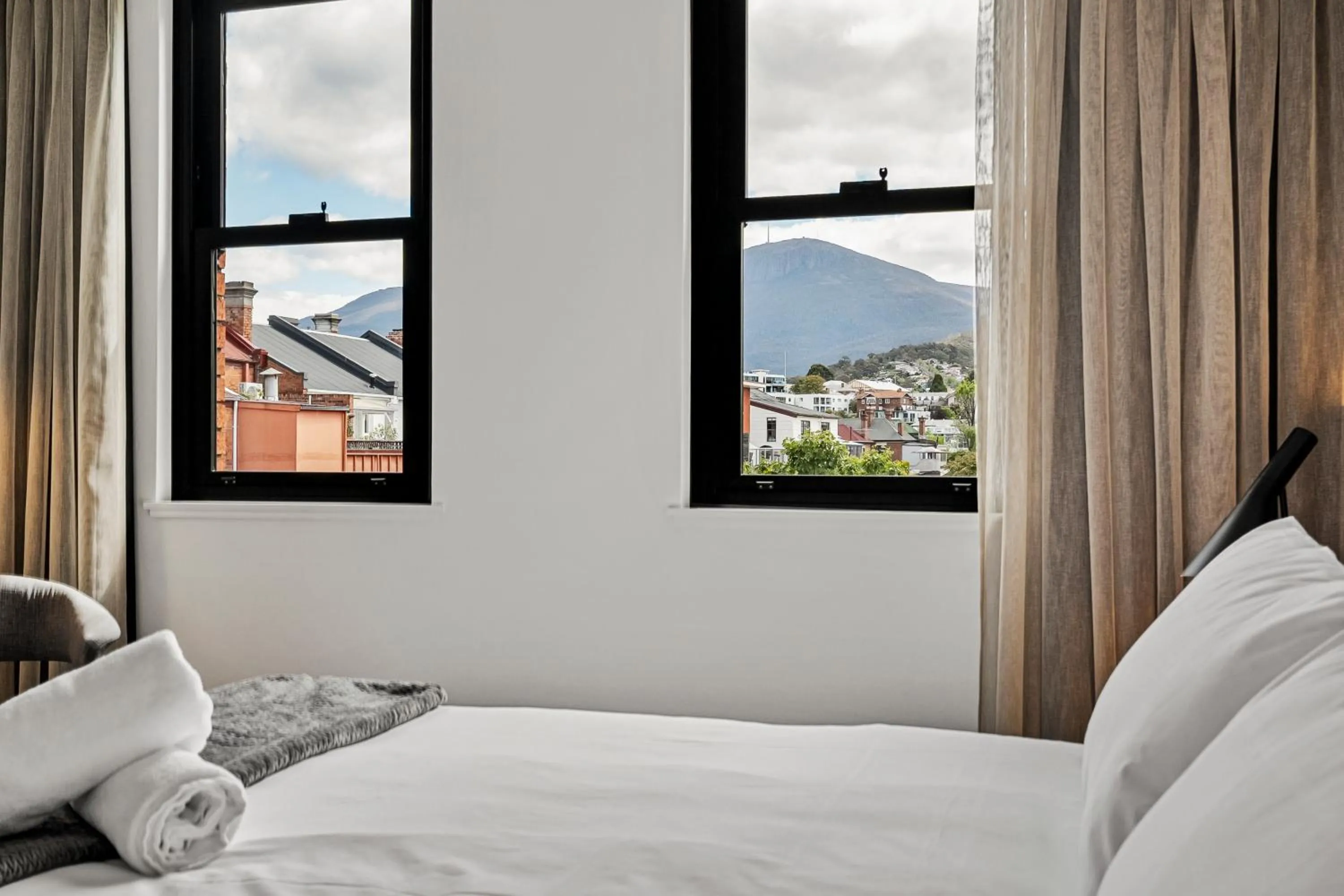 Natural landscape, Bed in Prince of Wales Hotel