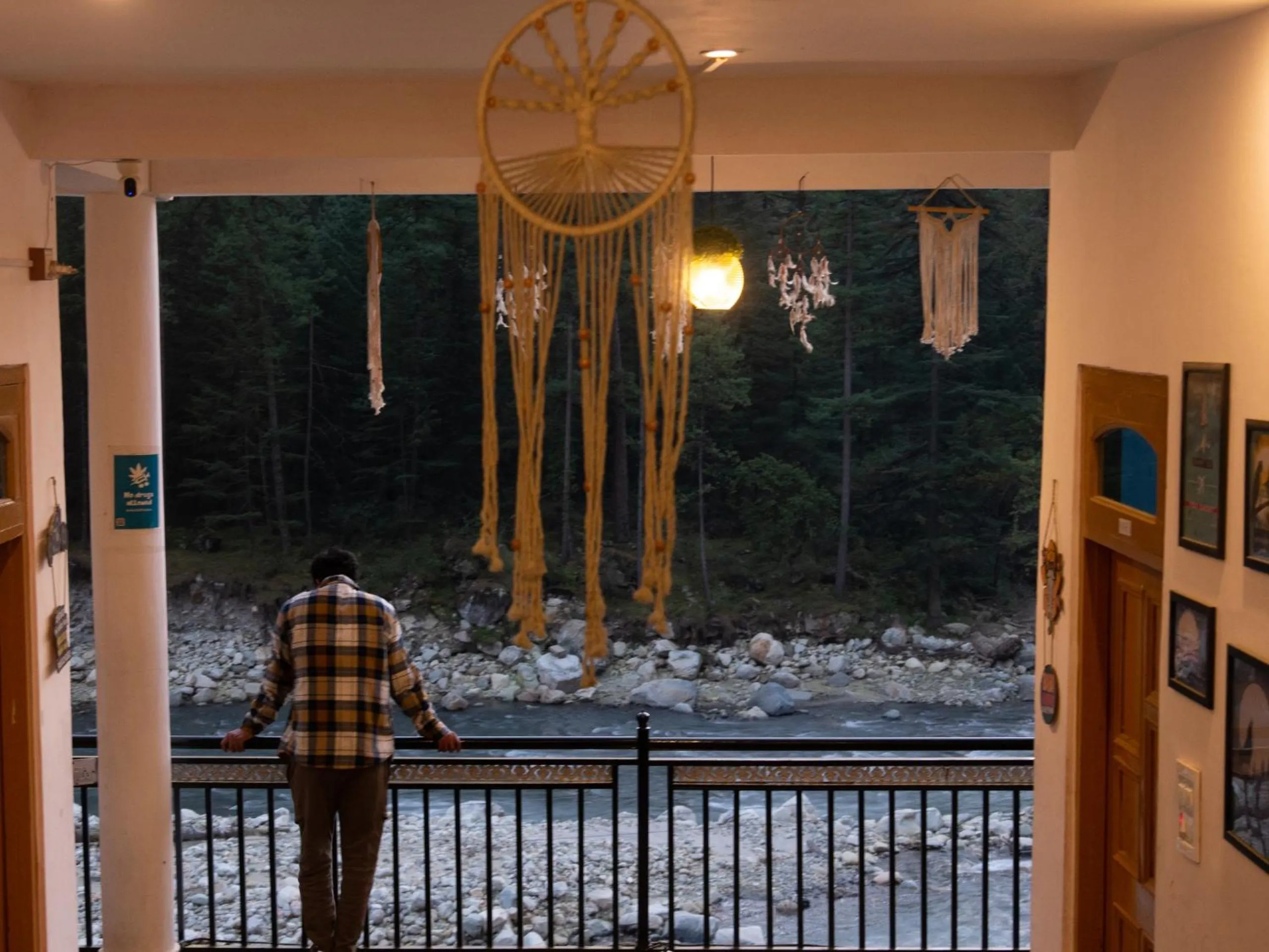 Property building in Wabi Sabi Riverside Hostel