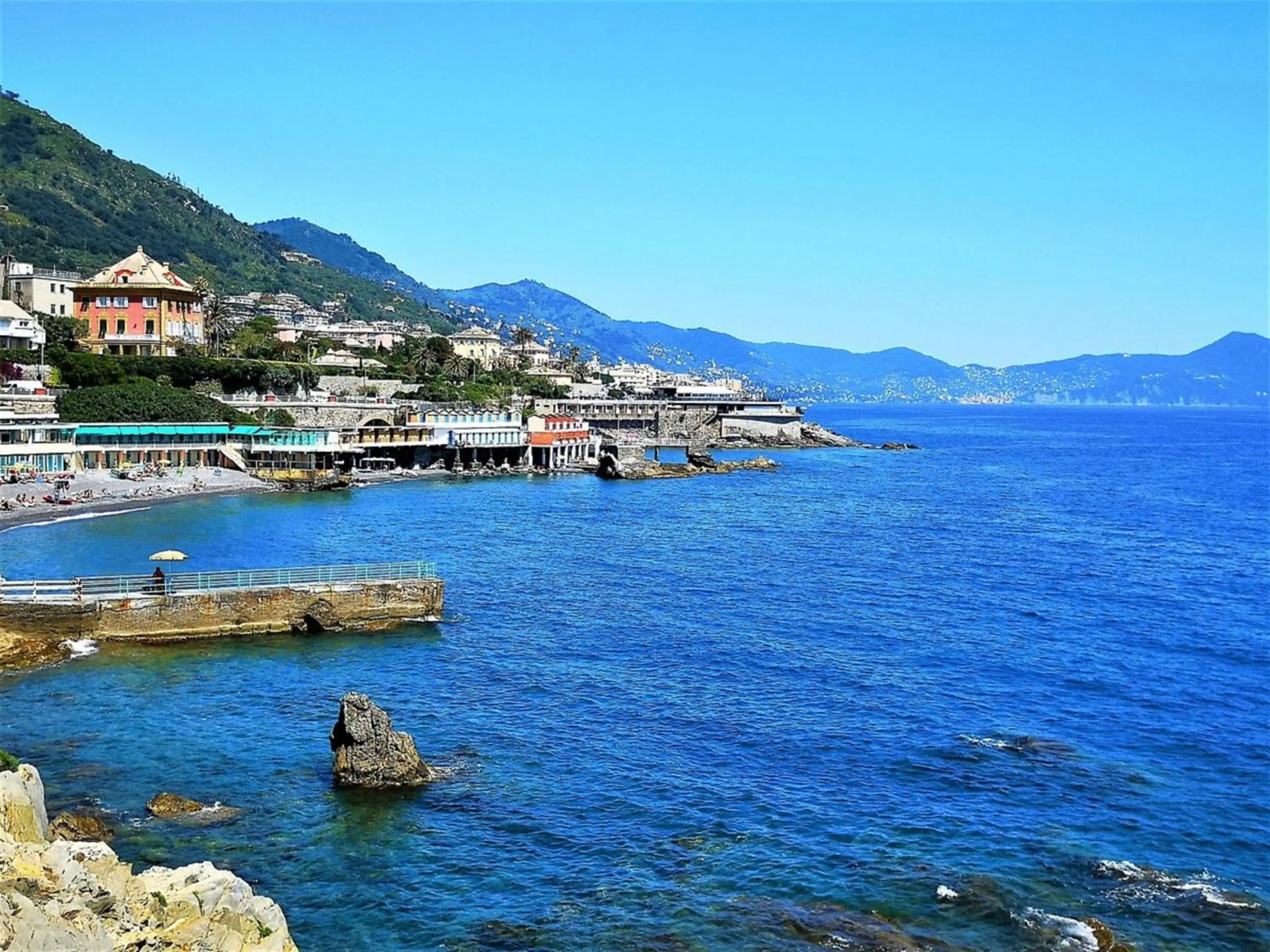 Beach in AC Hotel Genova by Marriott