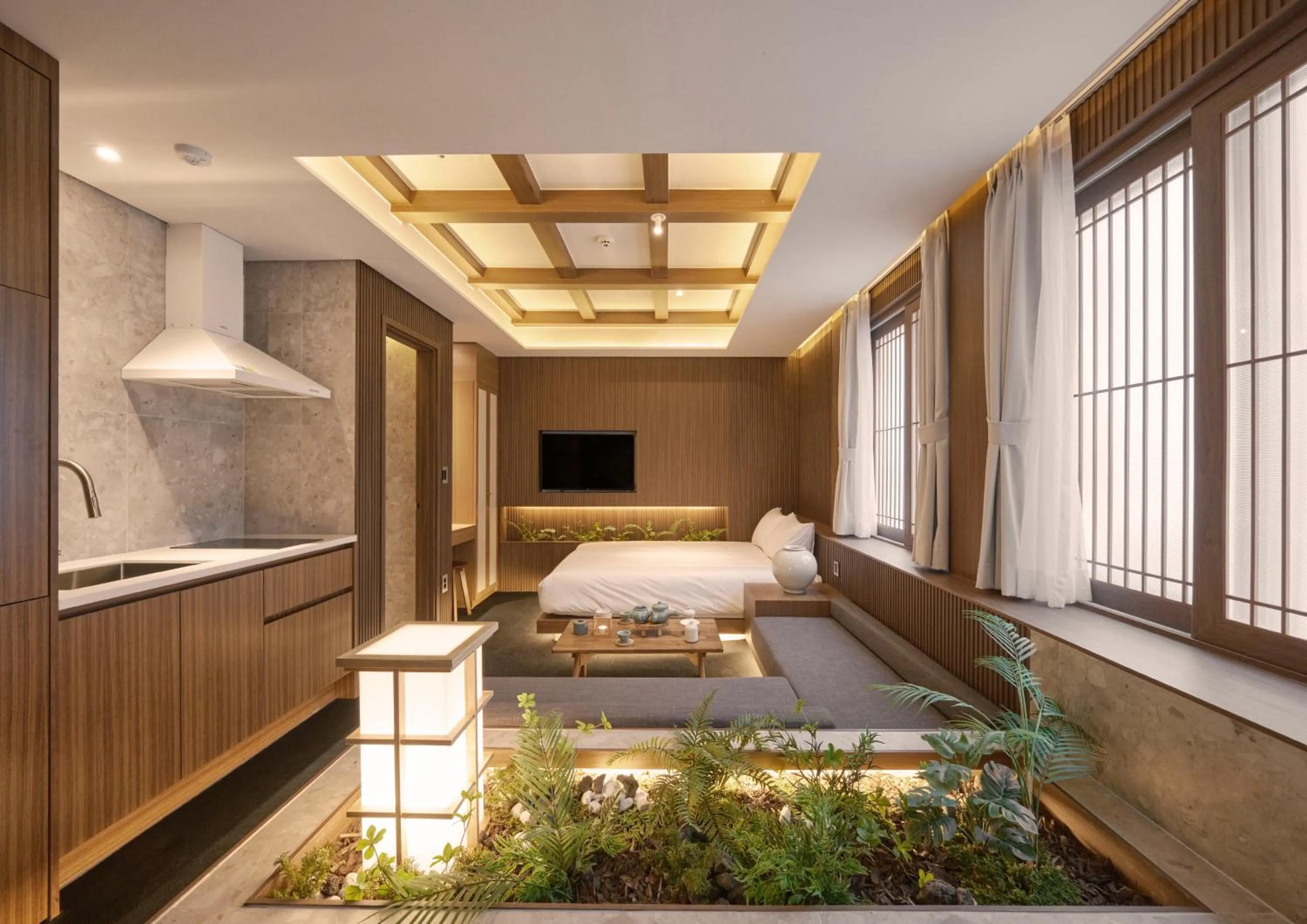 Bedroom in UH Suite The Myeongdong