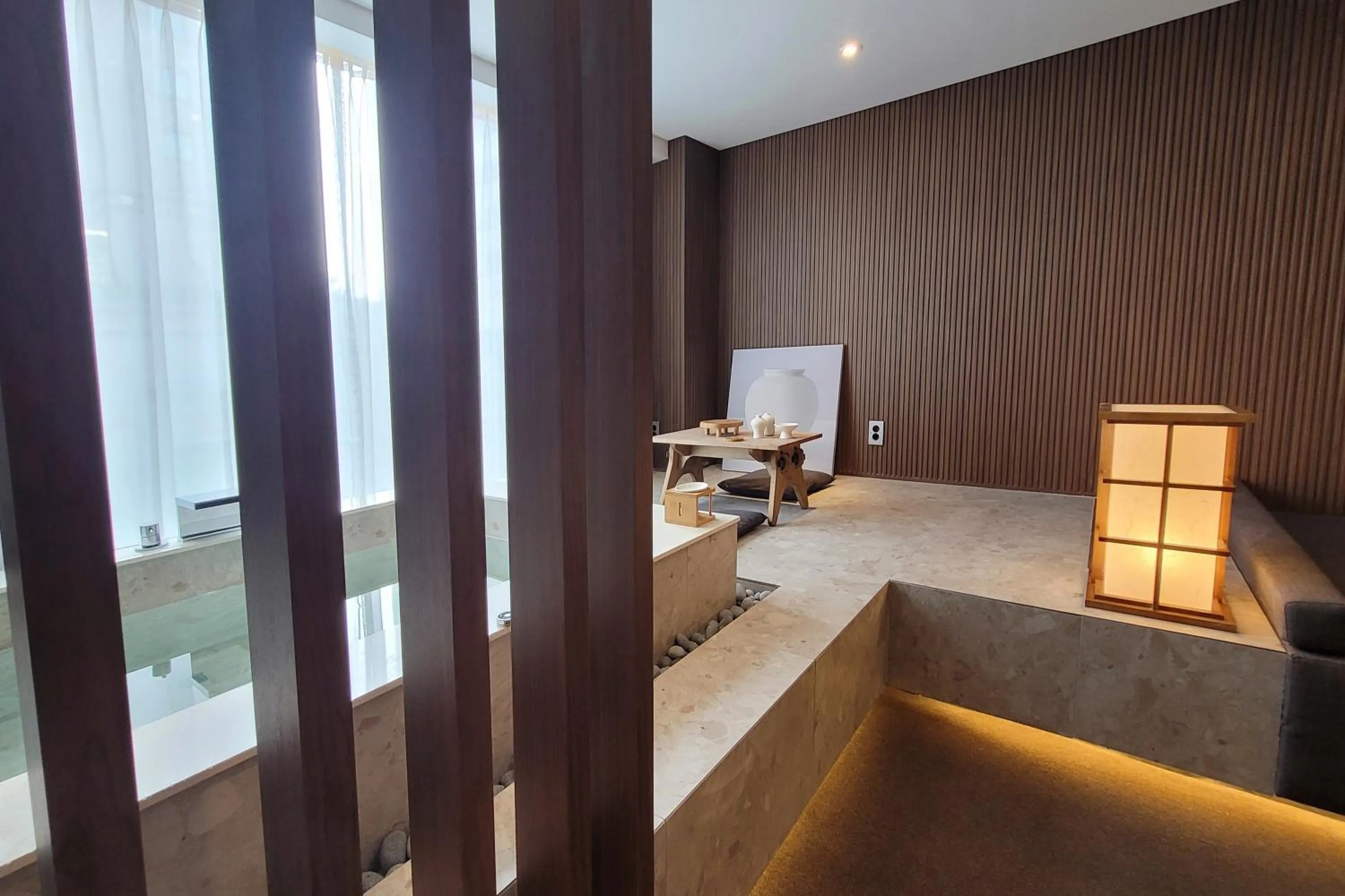 Seating area in UH Suite The Myeongdong