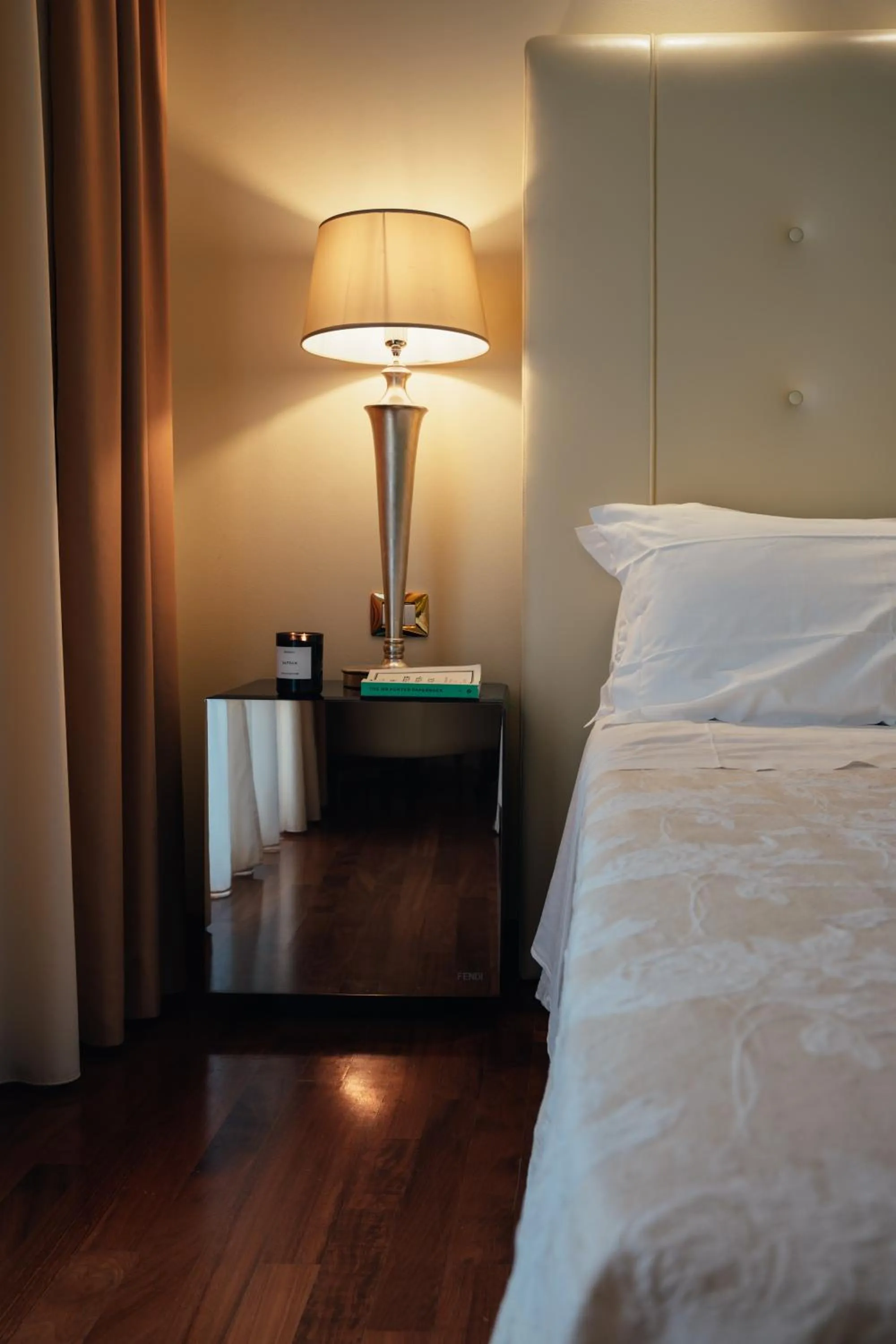 Decorative detail, Bed in M House Art Hotel