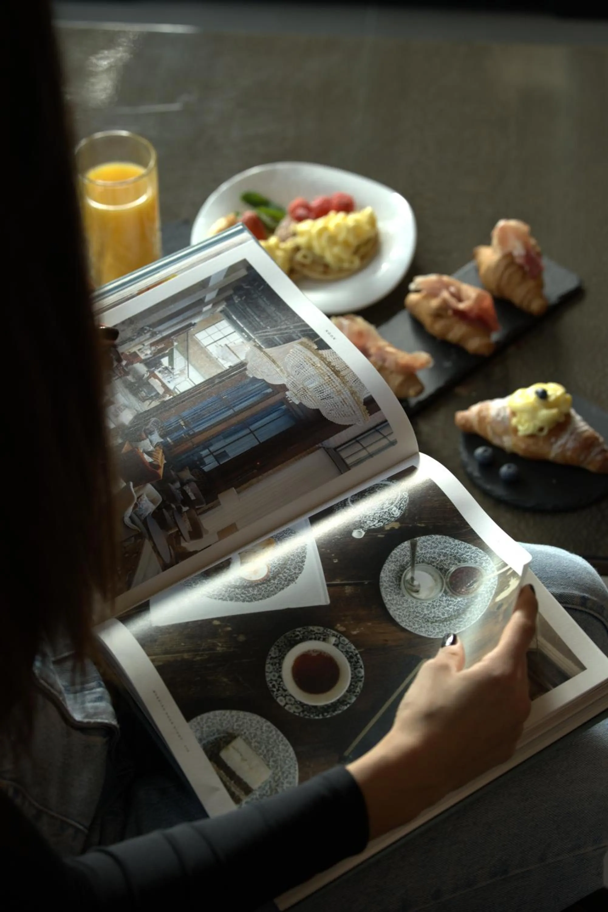 Continental breakfast in M House Art Hotel