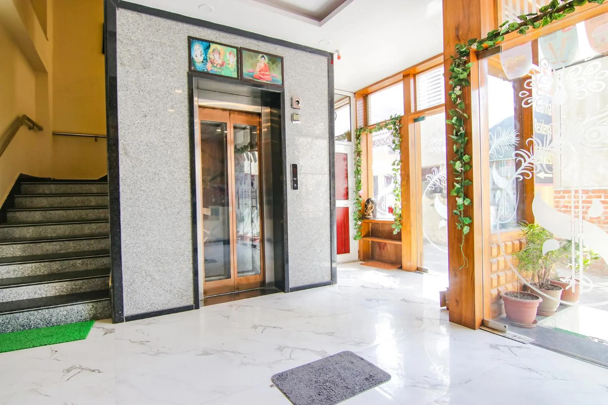 Facade/entrance in Hotel Kaanha Residency Inn By Shree Krishna Hospitality