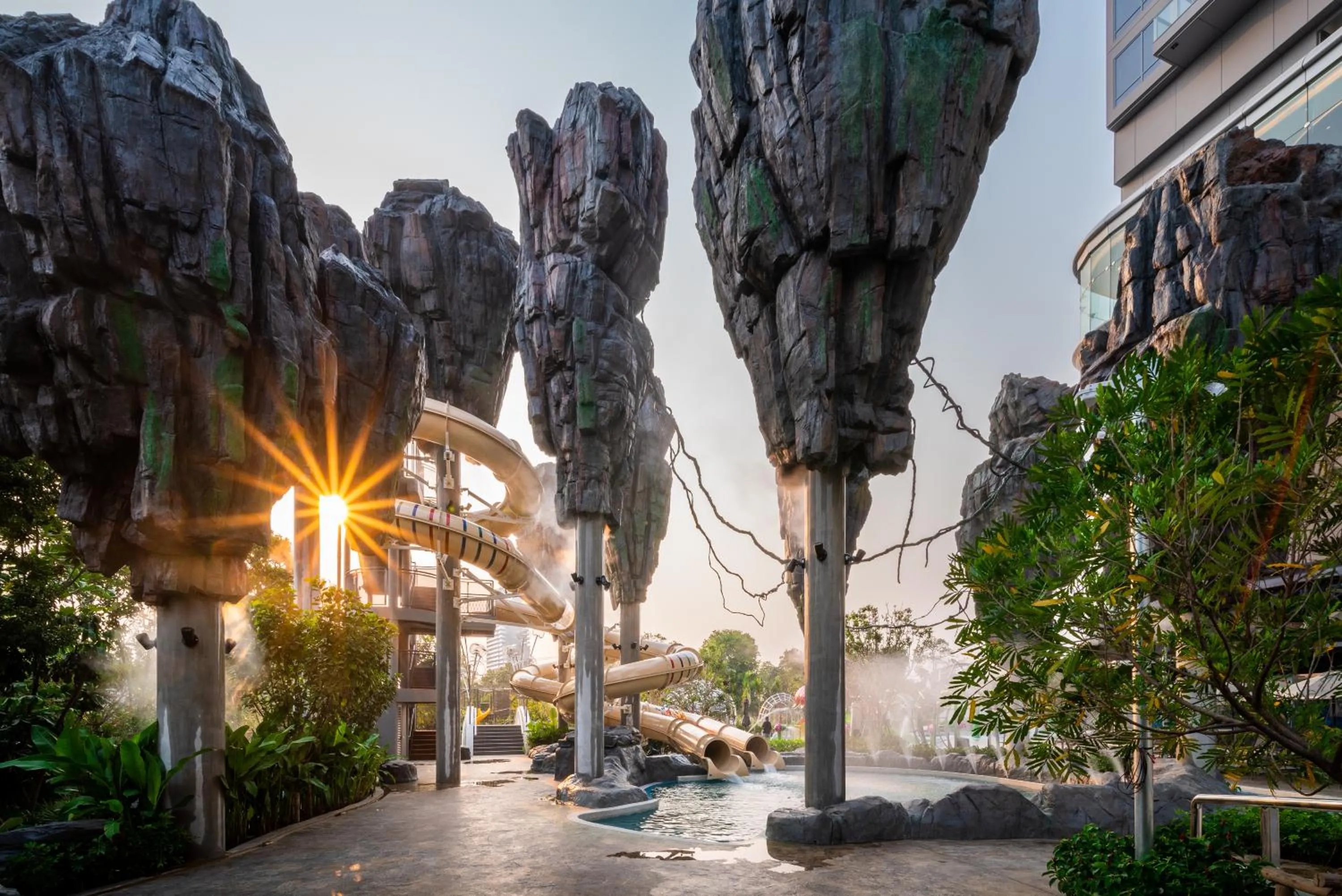 Aqua park in Grande Centre Point Space Pattaya