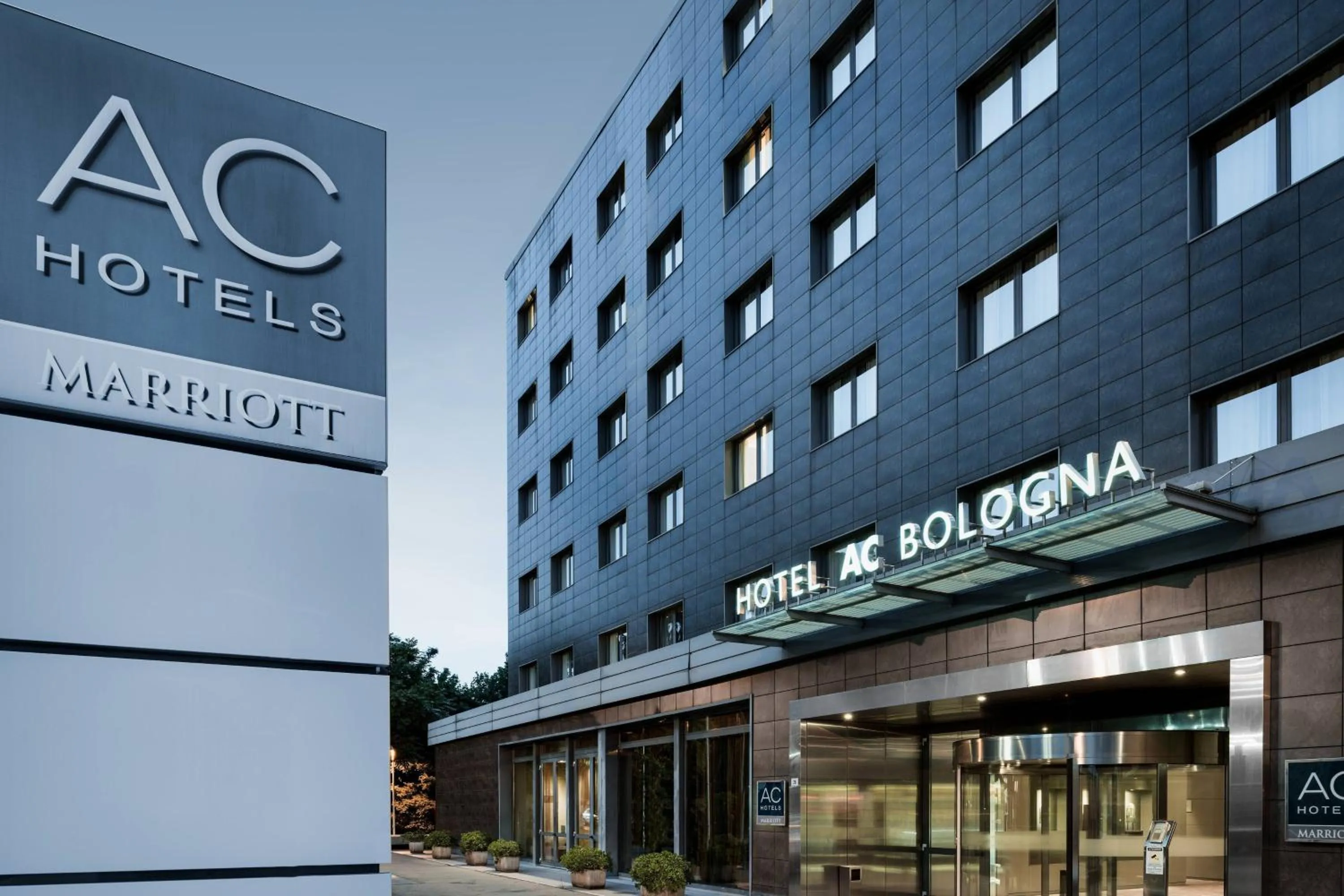 Property building in AC Hotel Bologna by Marriott