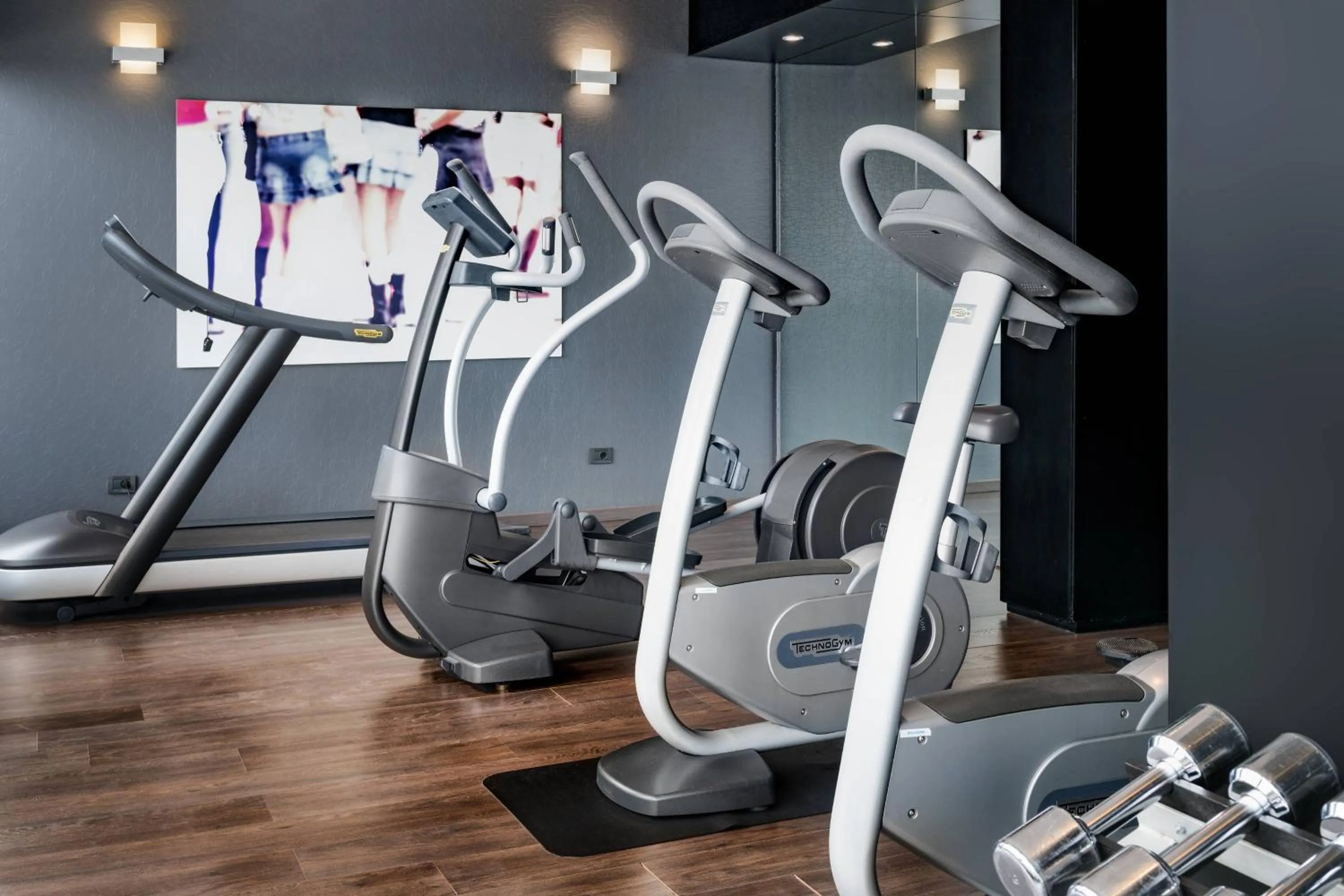 Fitness centre/facilities in AC Hotel Bologna by Marriott