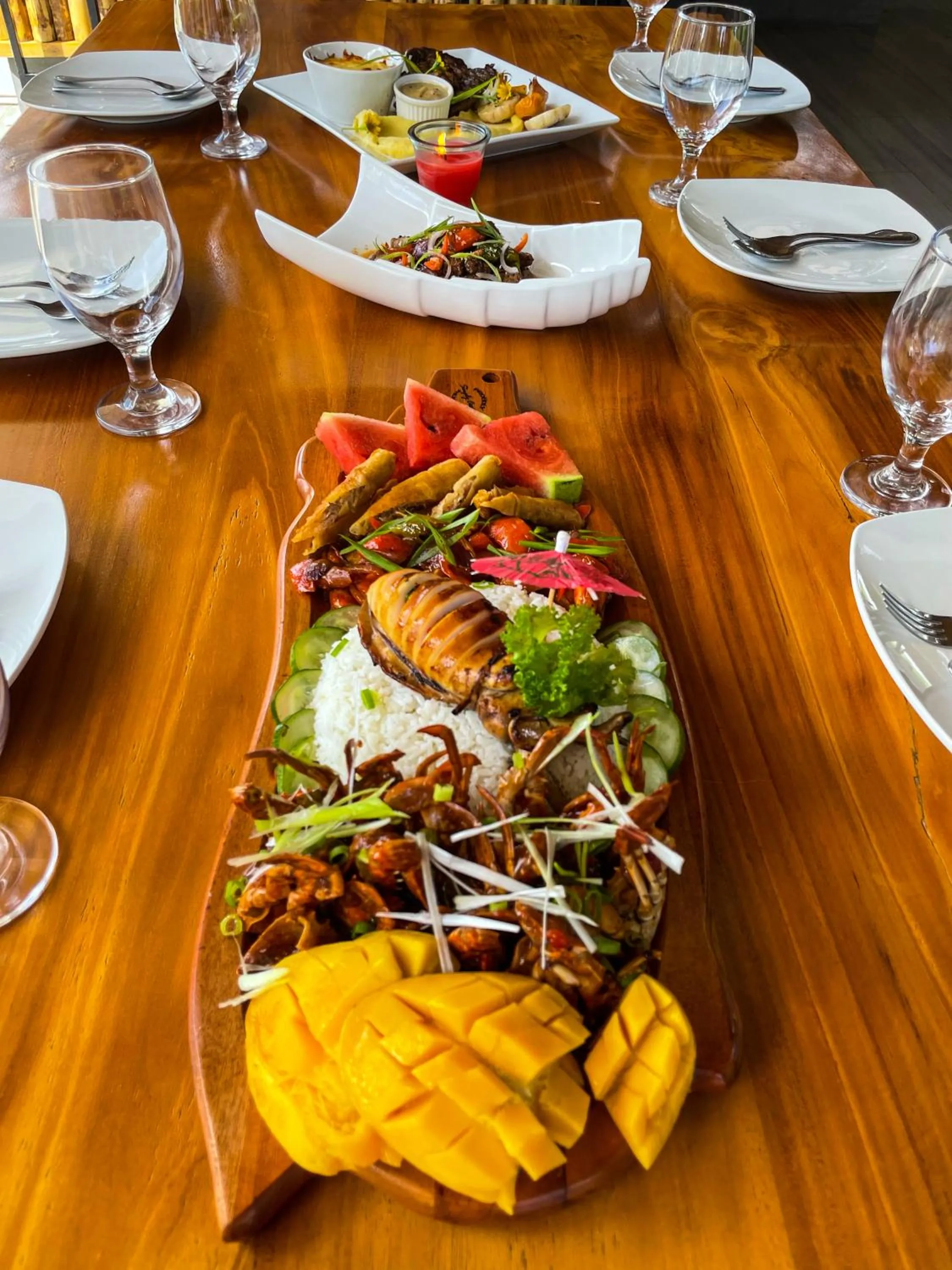 Restaurant/places to eat in Red Picnic Hostel Panglao