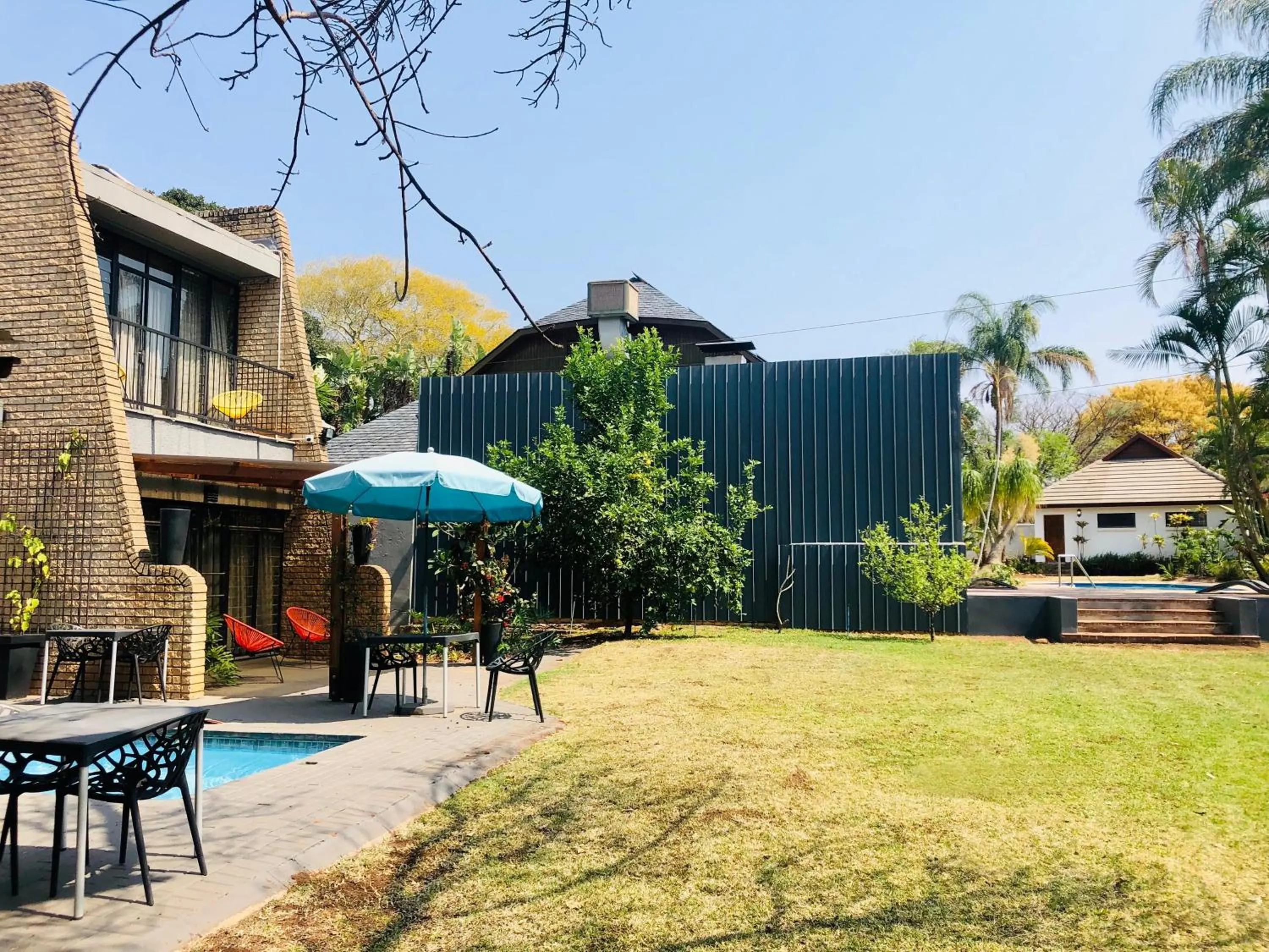 Pool view in Grafiti Boutique Hotel