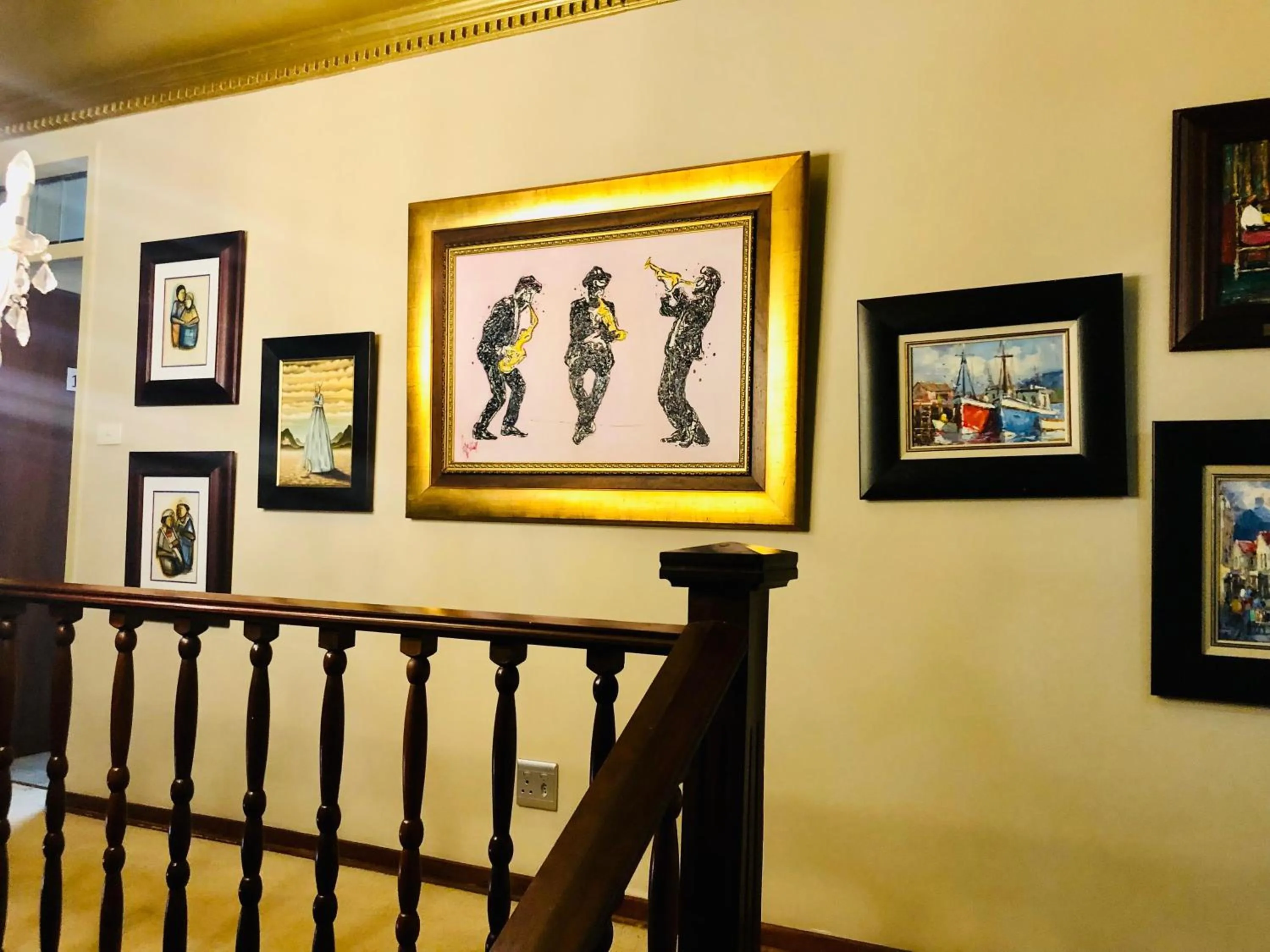 Decorative detail in Grafiti Boutique Hotel