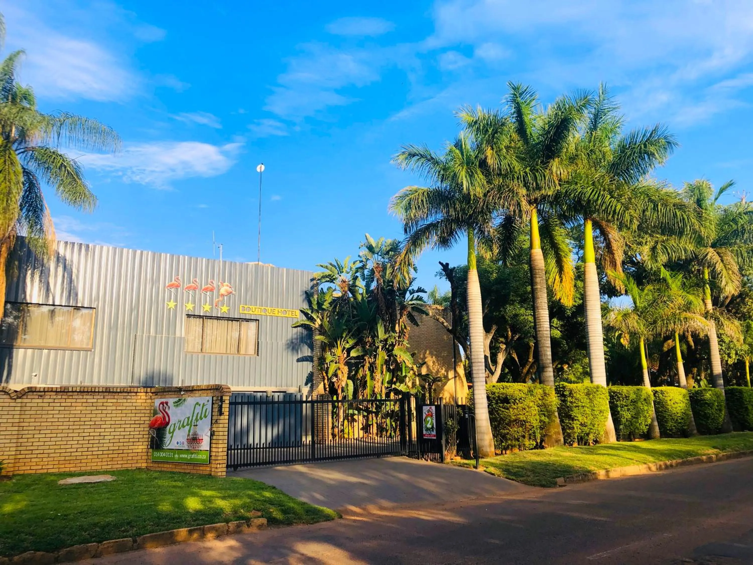 Property building in Grafiti Boutique Hotel